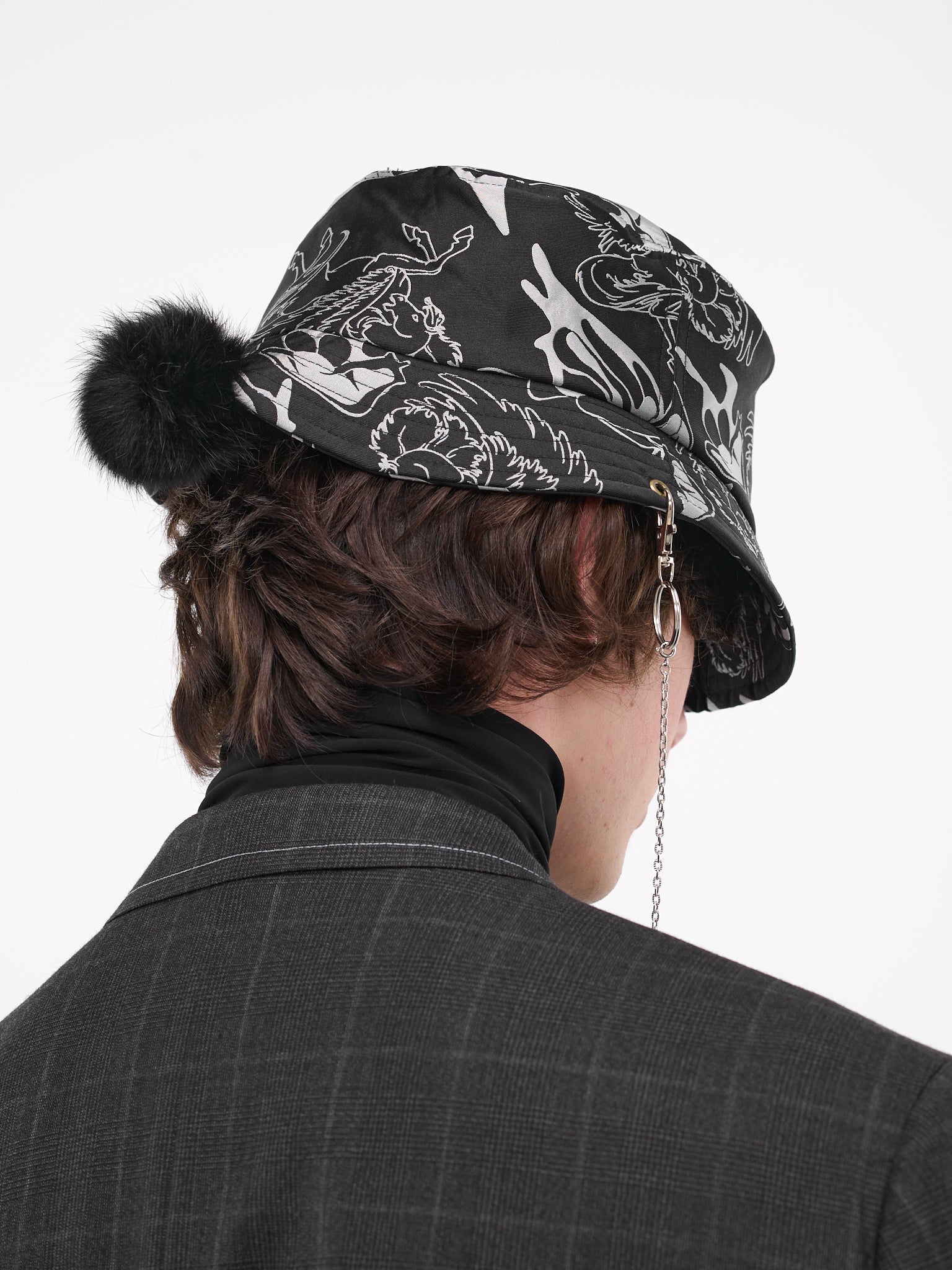 Unicorn Bucket Hat (BS239702-BLACK)
