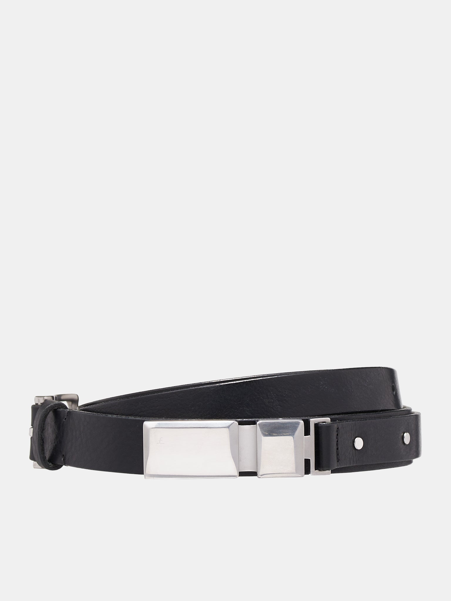 Lifansze Double Buckle Belt (BT-250200-714-990-BLACK)