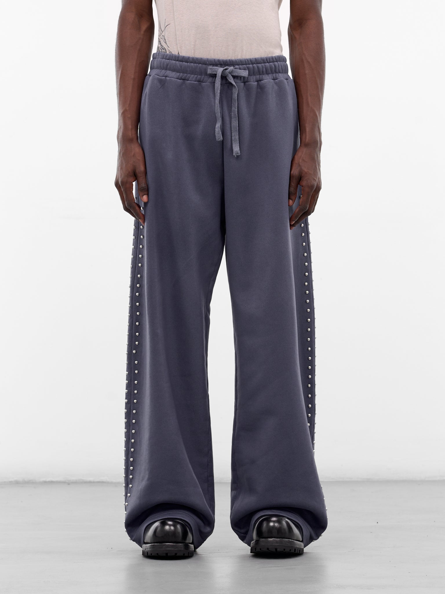 Blue Bullet Jersey Relaxed Sweatpants (BULLET-SWETPANTS-BLUE)