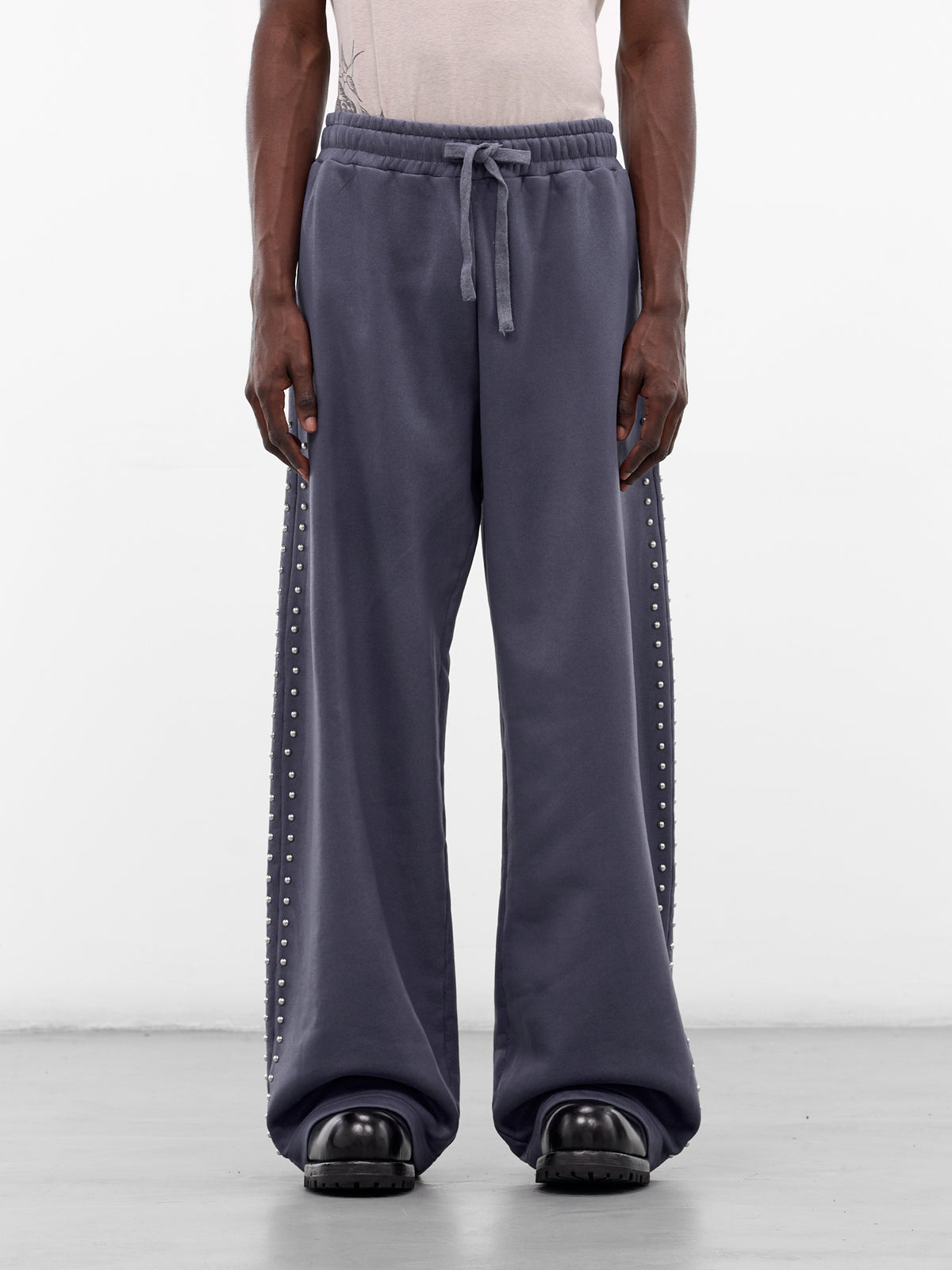 Blue Bullet Jersey Relaxed Sweatpants (BULLET-SWETPANTS-BLUE)