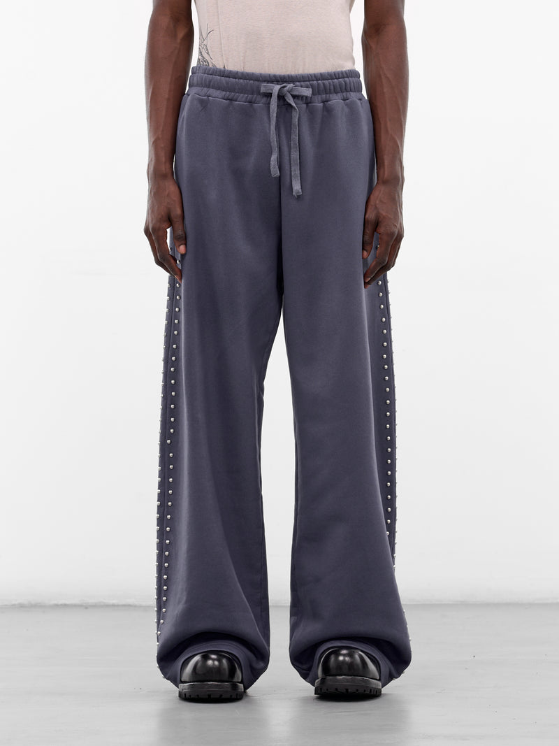 Blue Bullet Jersey Relaxed Sweatpants (BULLET-SWETPANTS-BLUE)