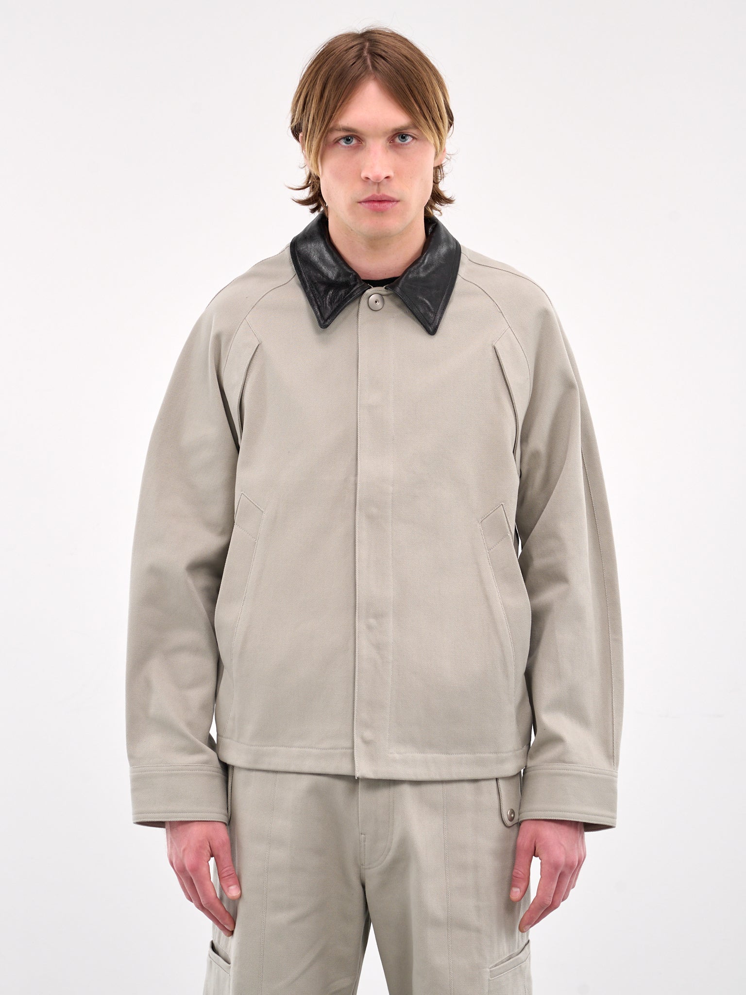 Bove Work Jacket (BZ-101-02-ASH-BLACK)