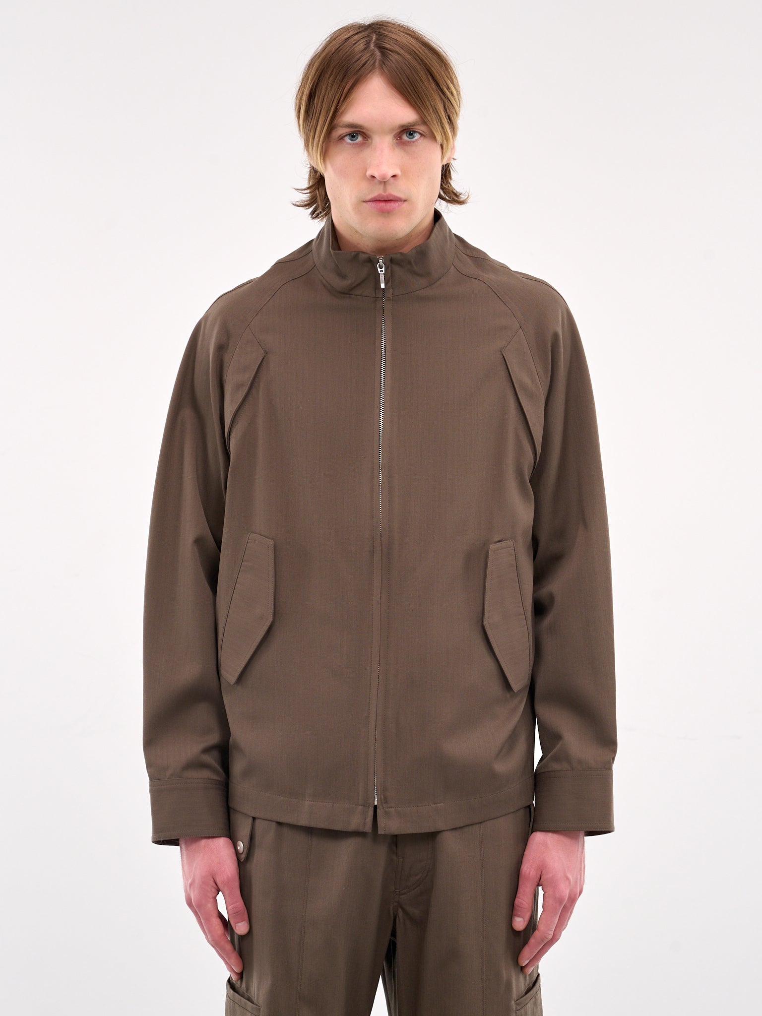 Nemesis Zip-Up Blouson (BZ-102-01-SAND)