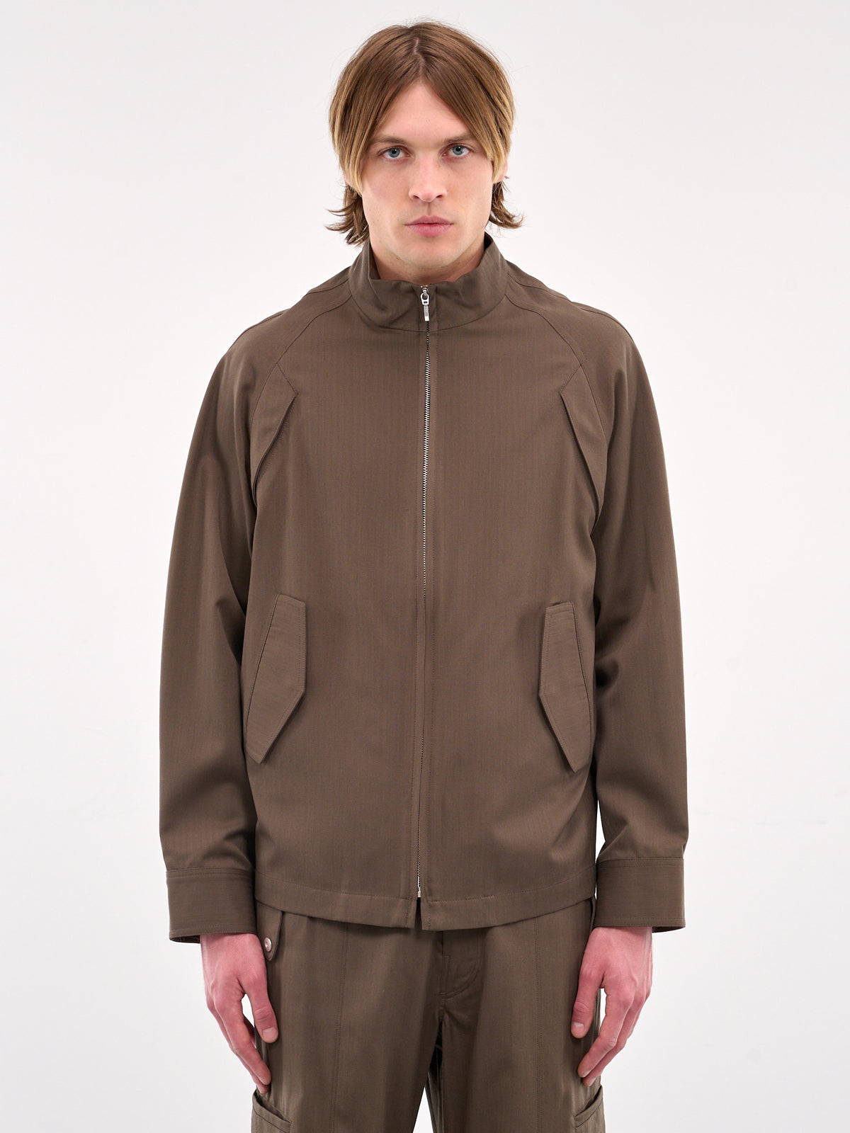 Nemesis Zip-Up Blouson (BZ-102-01-SAND)