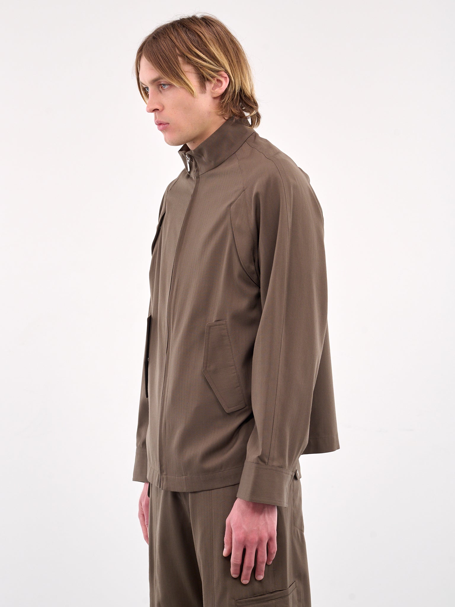 Nemesis Zip-Up Blouson (BZ-102-01-SAND)