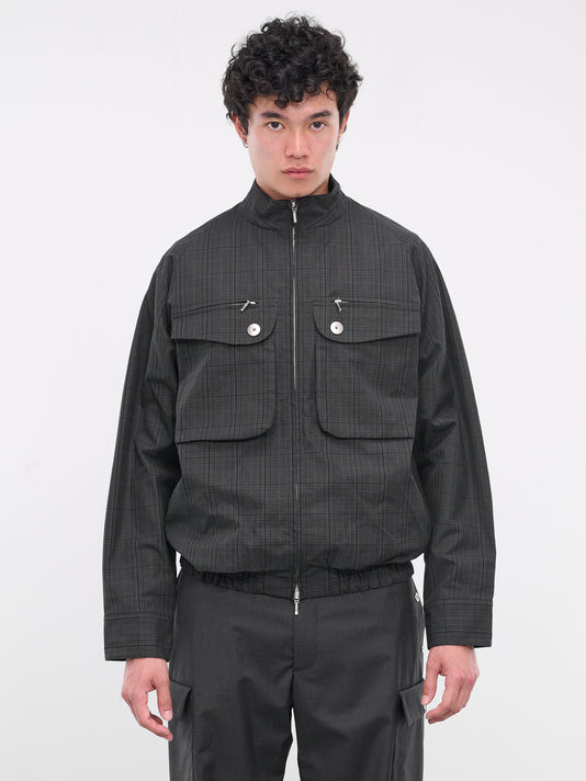 Tempus Tartan Blouson (BZ-102-02-TARTAN-CHECK)