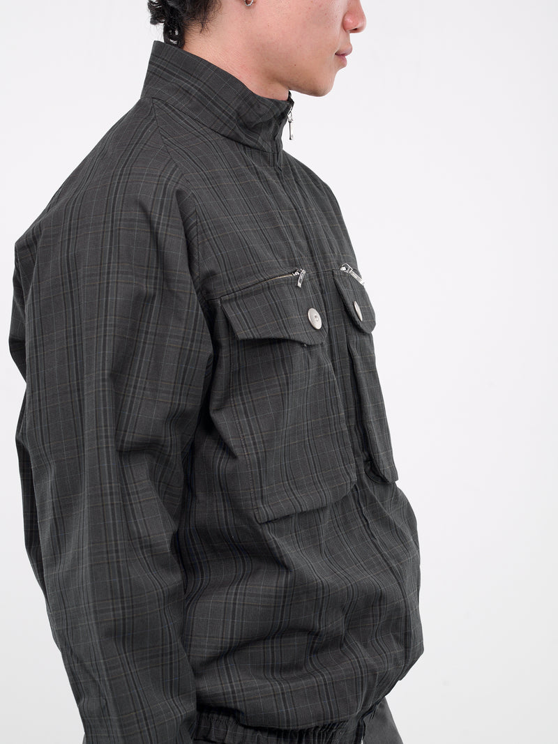 Tempus Tartan Blouson (BZ-102-02-TARTAN-CHECK)