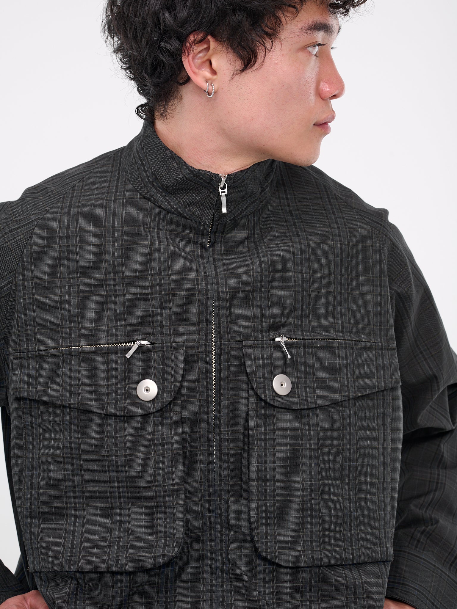 Tempus Tartan Blouson (BZ-102-02-TARTAN-CHECK)