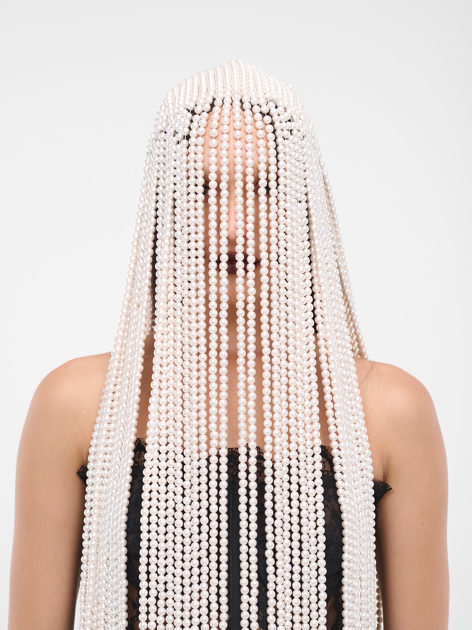 Pearl Head Piece (C-AC01-WH-WHITE)