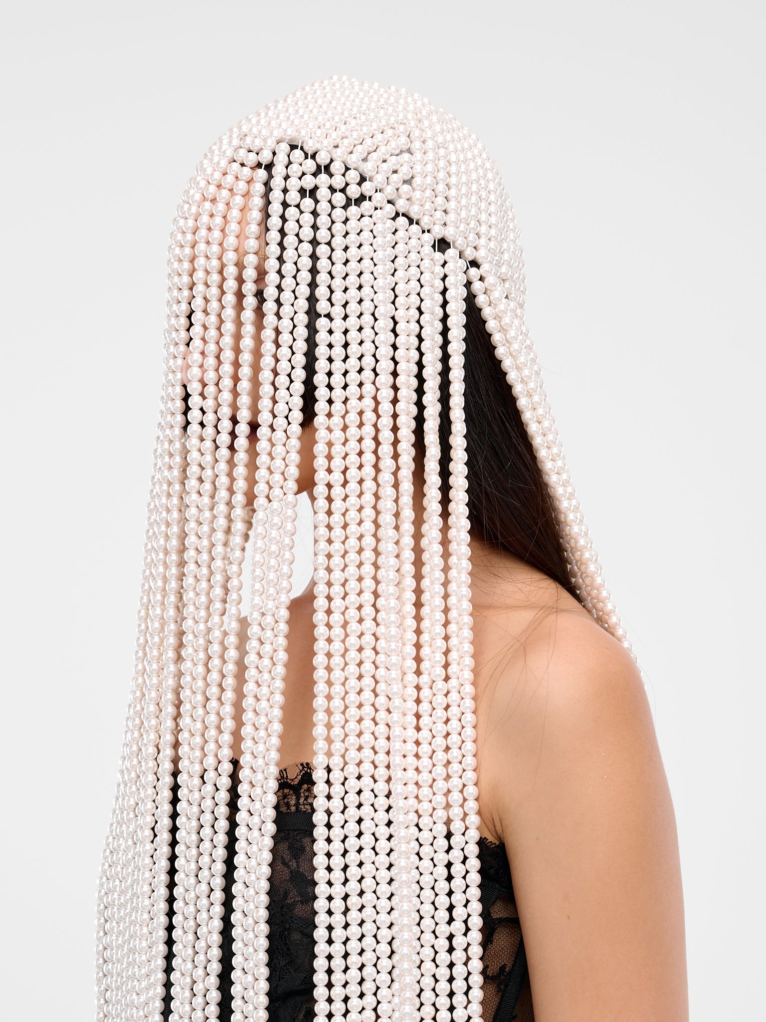 Pearl Head Piece (C-AC01-WH-WHITE)