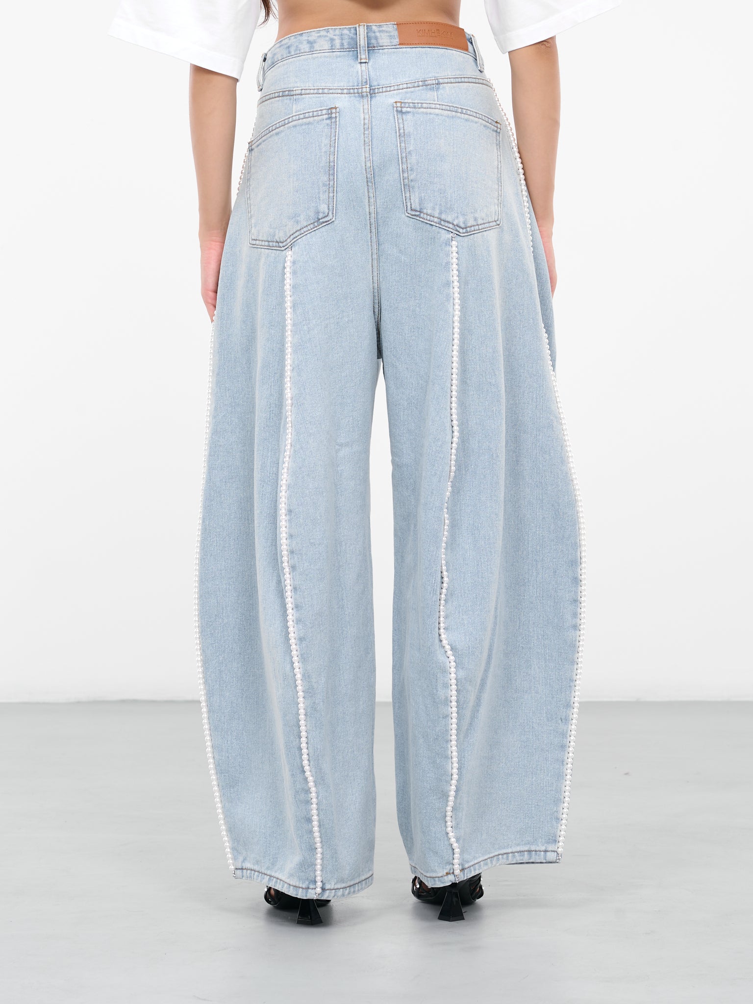 Pearl Boyfriend Jeans (C-PT01-SB-SKY-BLUE)