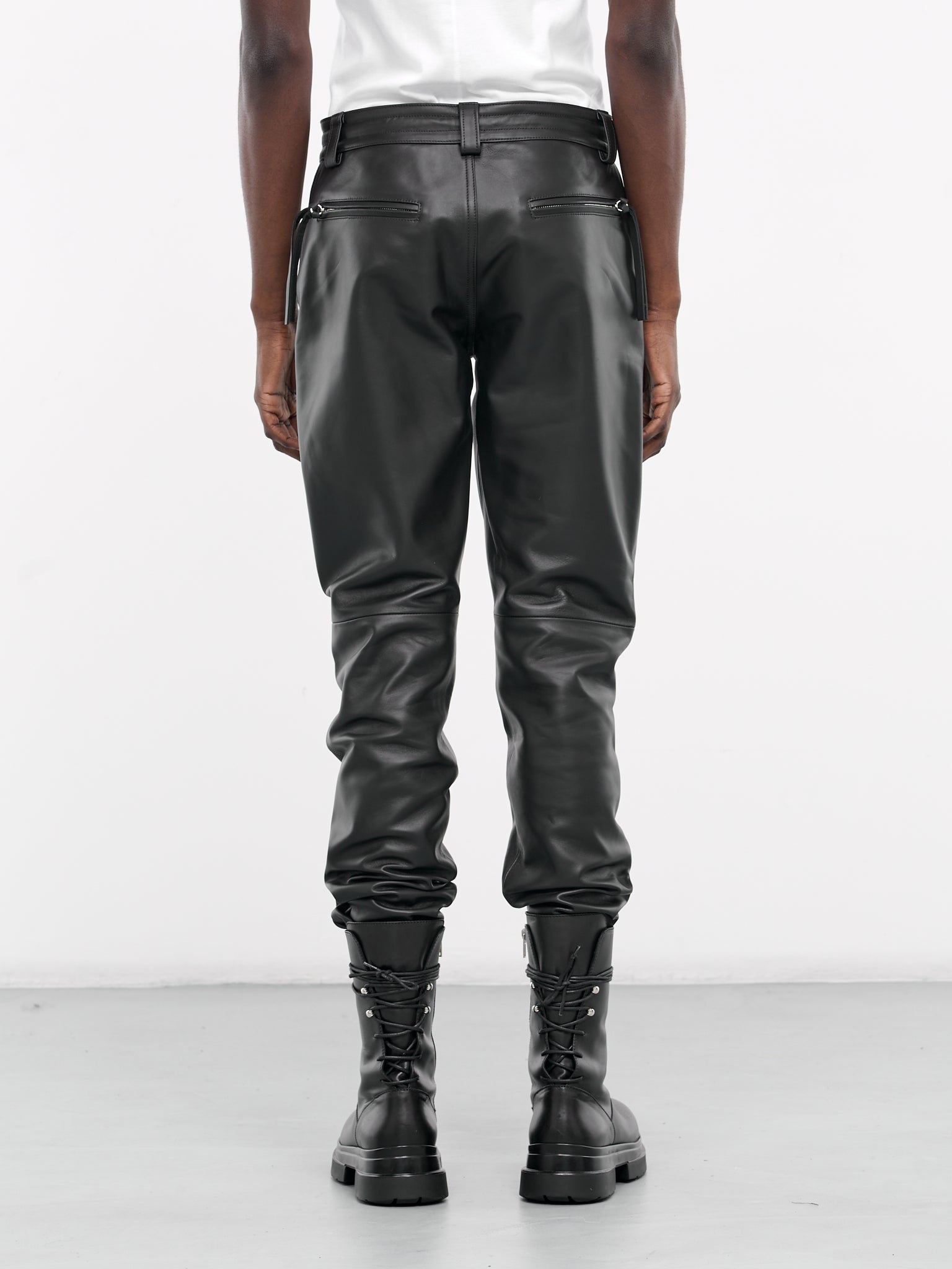 Leather Pants (P021-L005-BLACK)