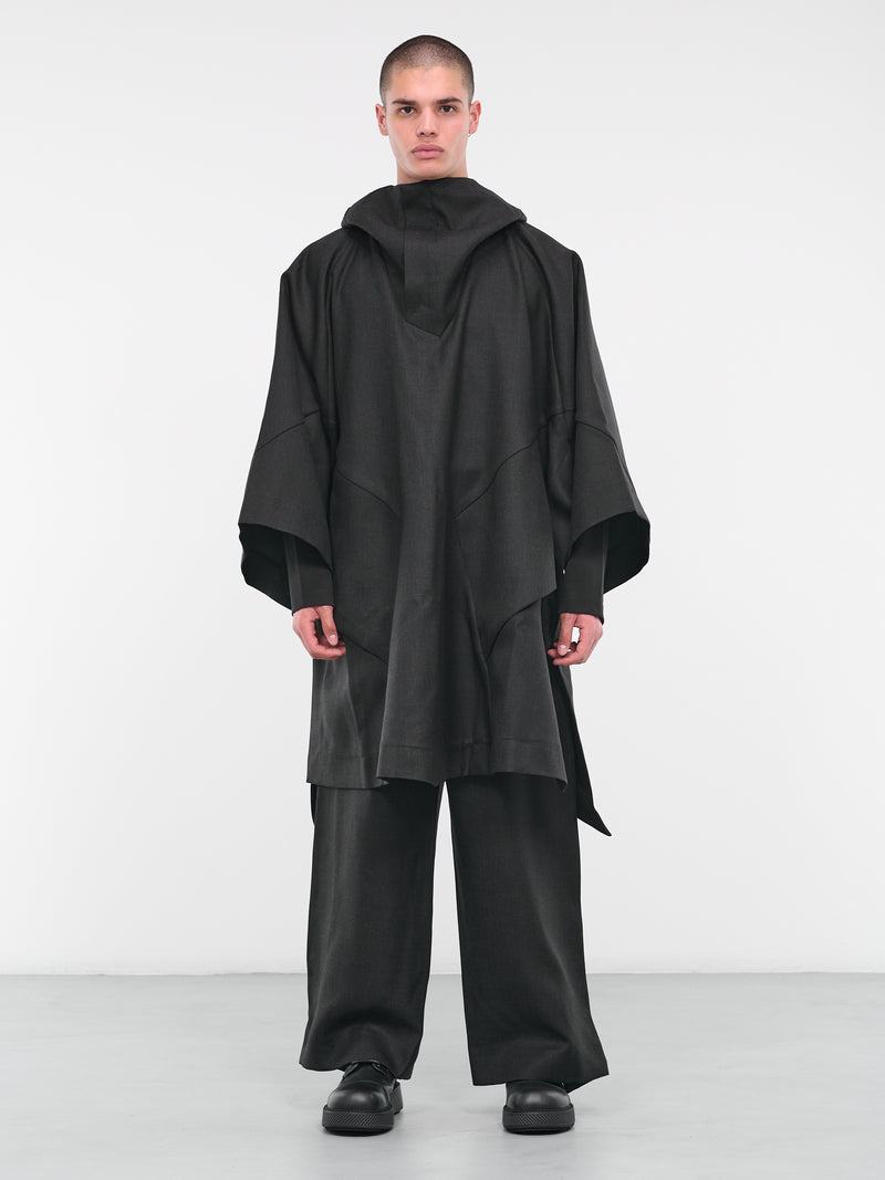 Crassula Coat (C01A-CHARCOAL)