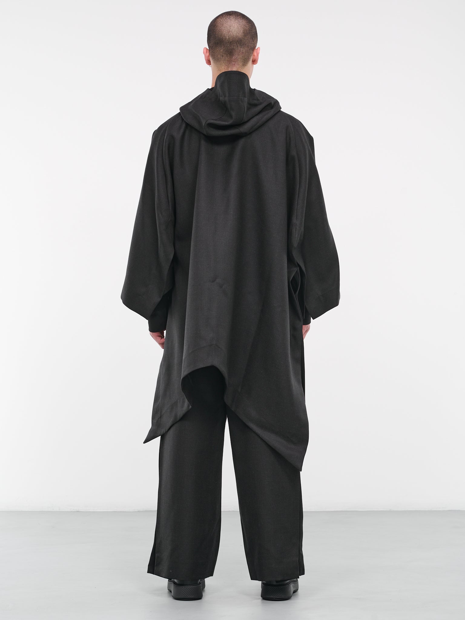 Crassula Coat (C01A-CHARCOAL)