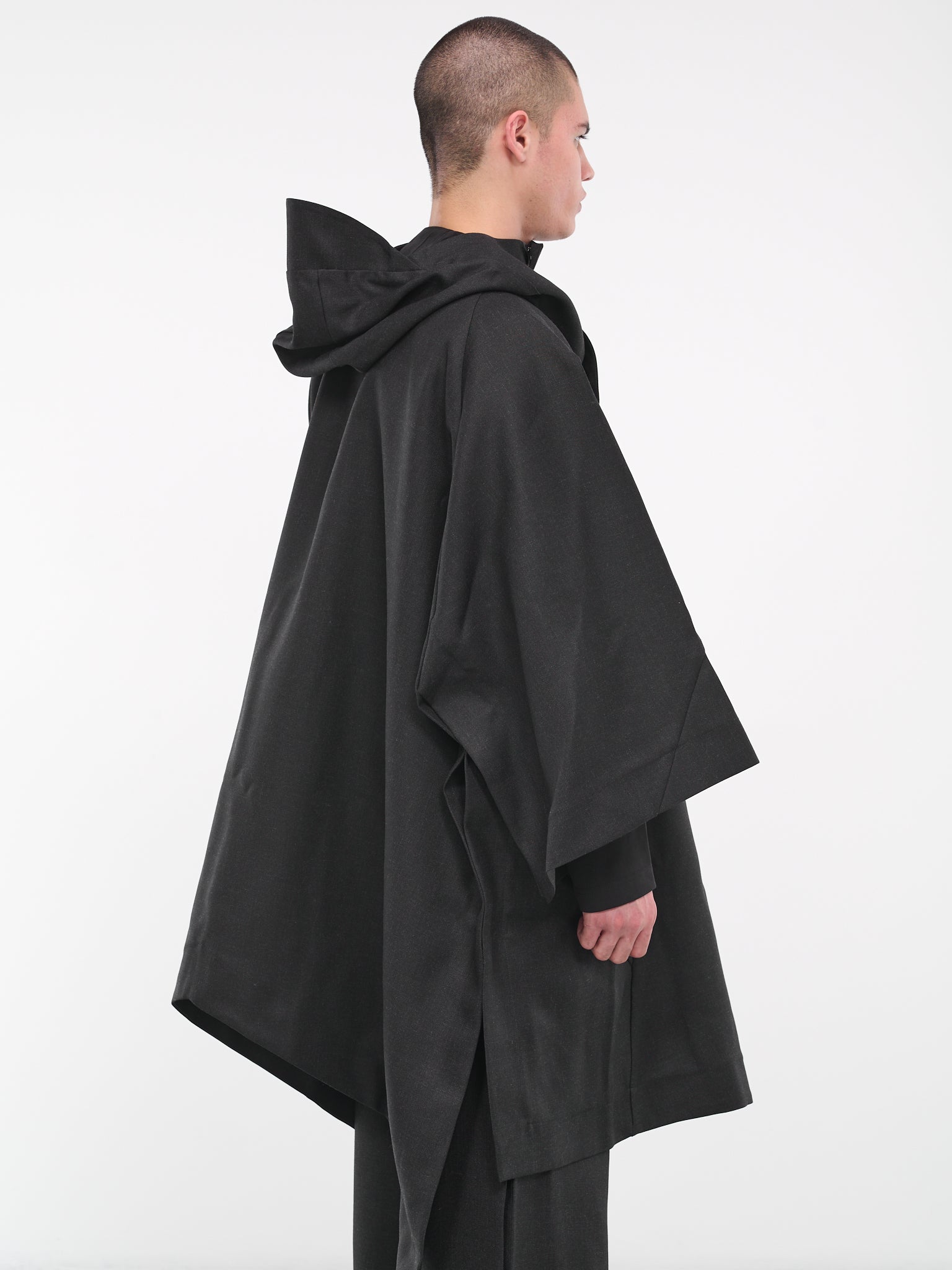 Crassula Coat (C01A-CHARCOAL)