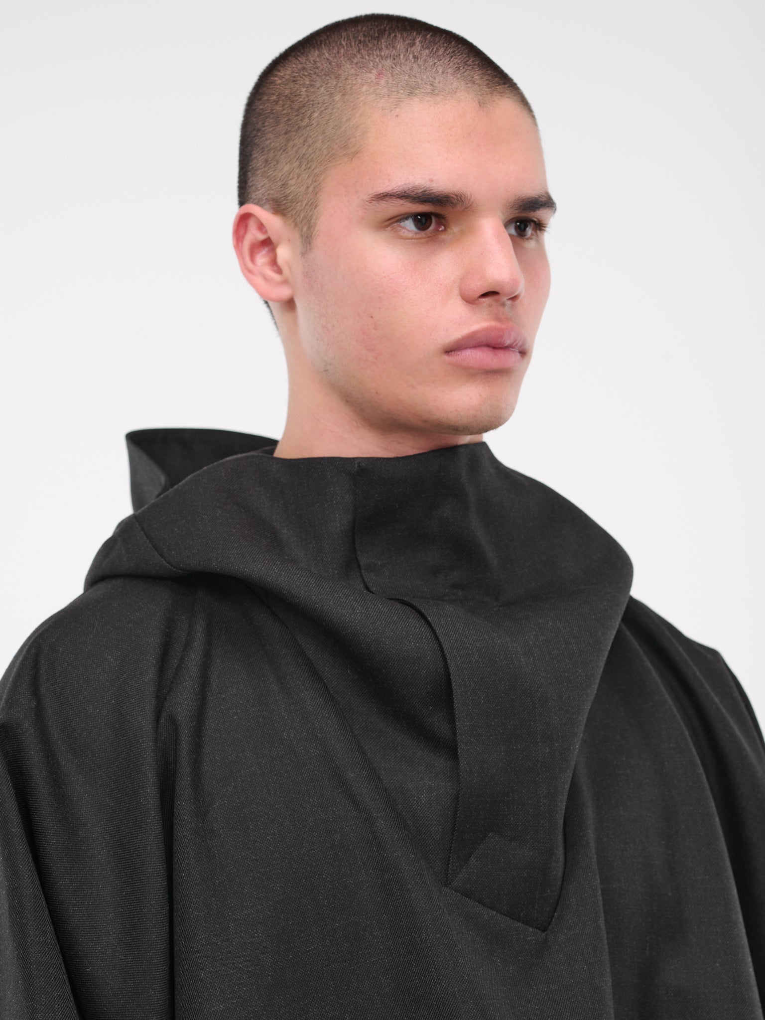 Crassula Coat (C01A-CHARCOAL)