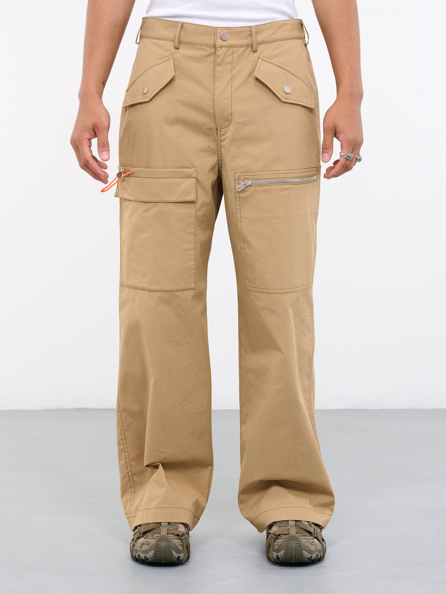 Slouchy Pocket Pants (C2113R23-4020-KHAKI)