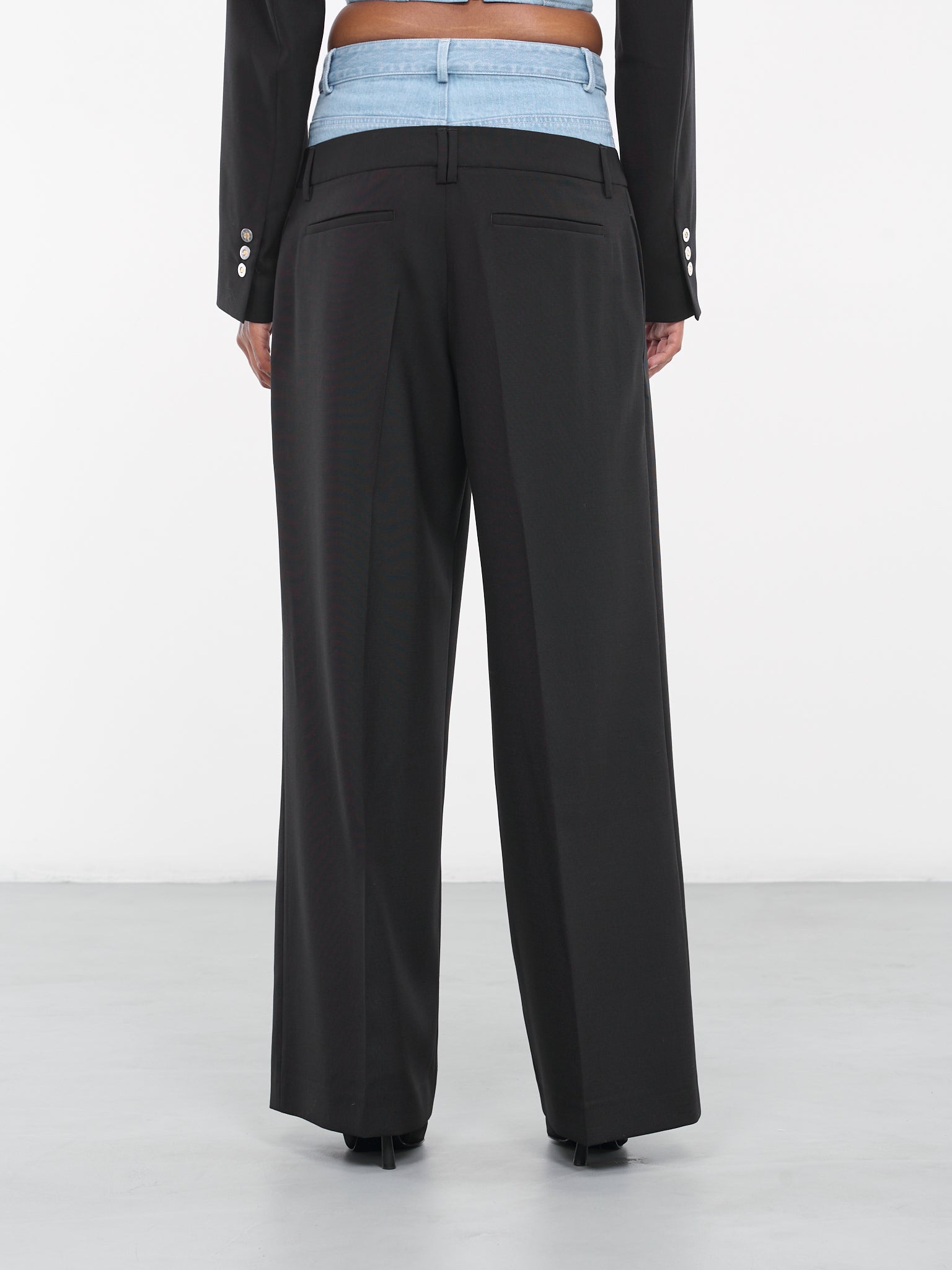 Hybrid Trousers (C2148P23-1057-BLACK-CYAN)