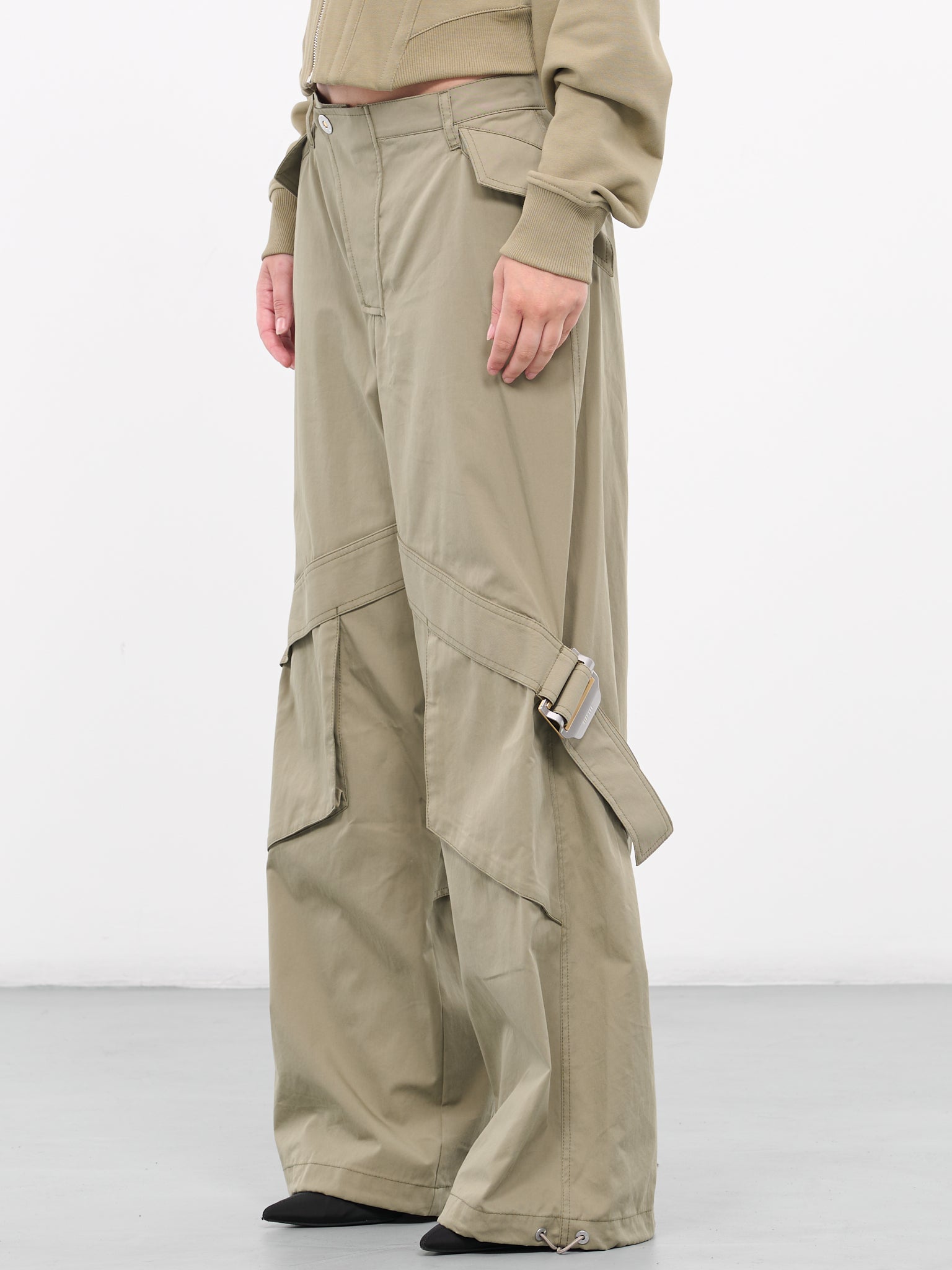 Belted Pocket Pants (C2163-4030-SAGE)