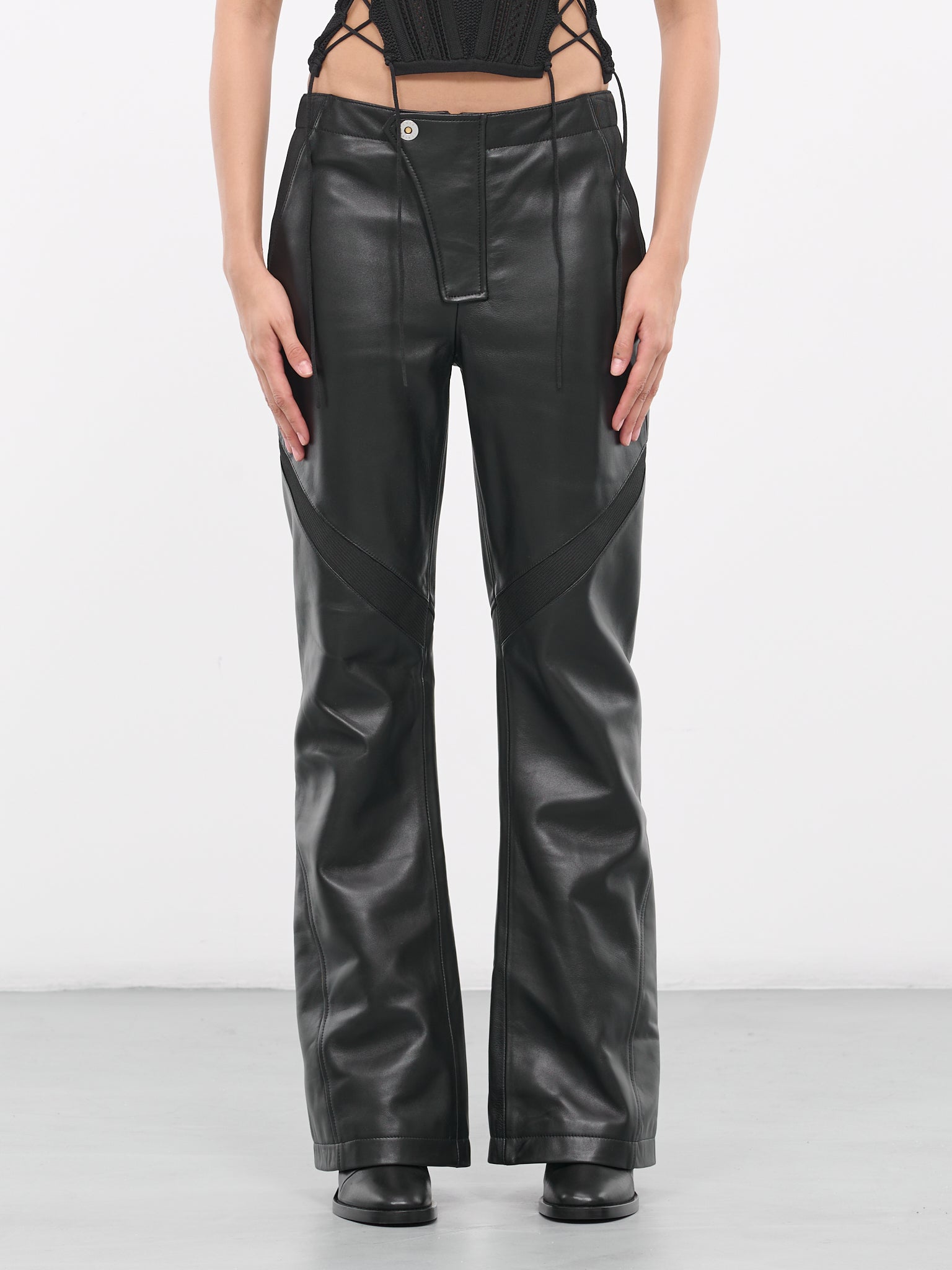 Leather Moto Pants (C2168-1000-BLACK)