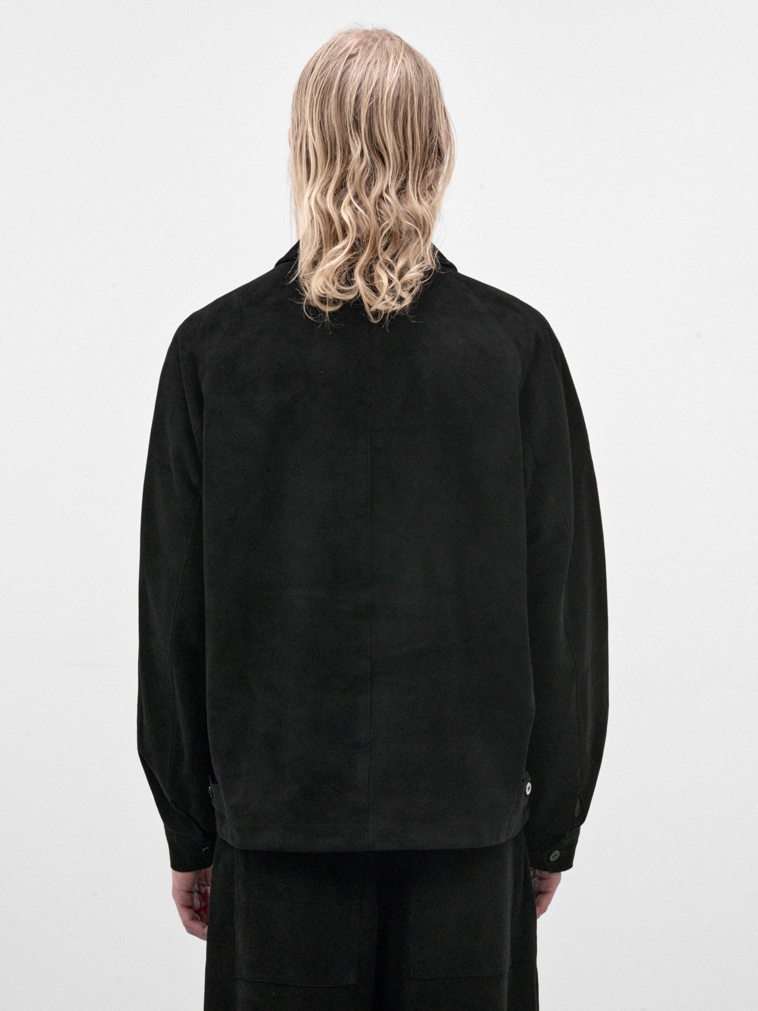Brown Sheep Suede Zip Jacket (C263L02J01-BROWN)