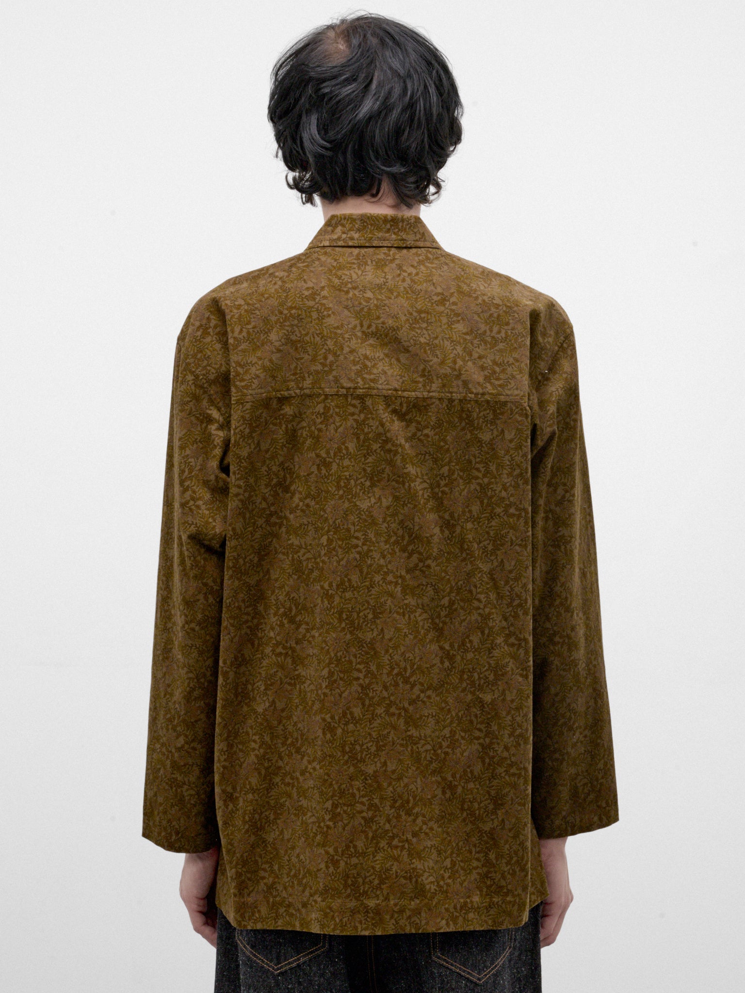 Khaki Botanical Shirt (C263F08B01-KHAKI)