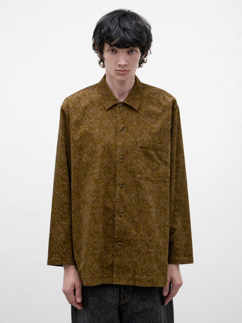Khaki Botanical Shirt (C263F08B01-KHAKI)
