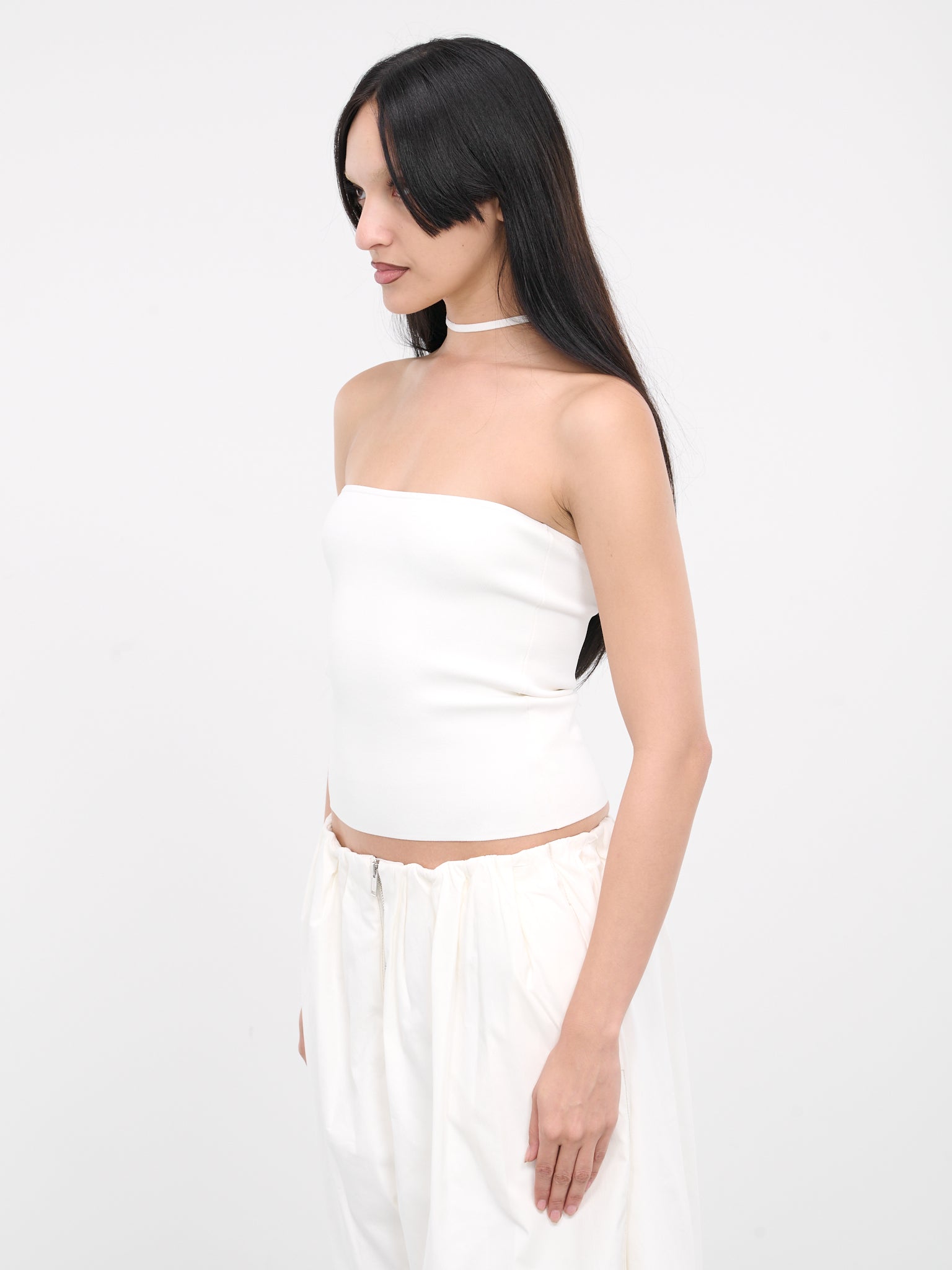 Reverse Halter Top (C7272-2002-IVORY)