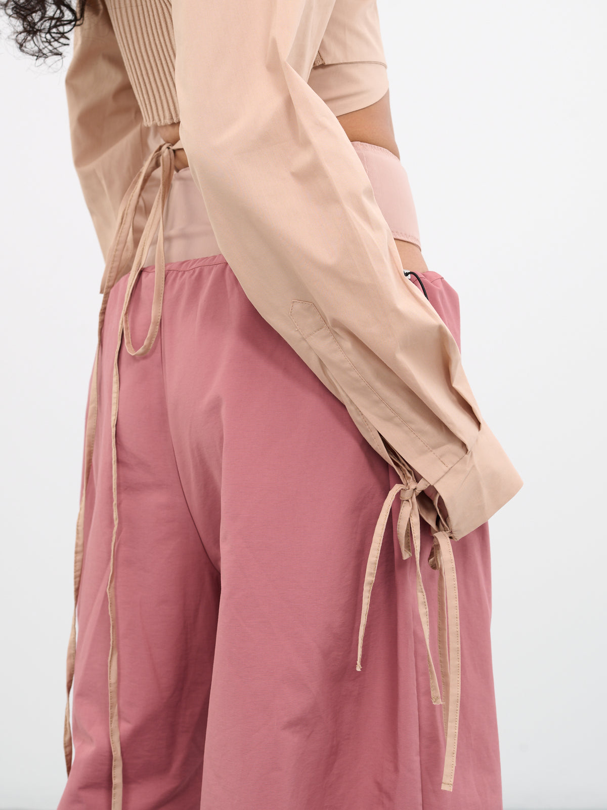 Criss-Cross Shirt (CA01950473-0475-001-NUDE)