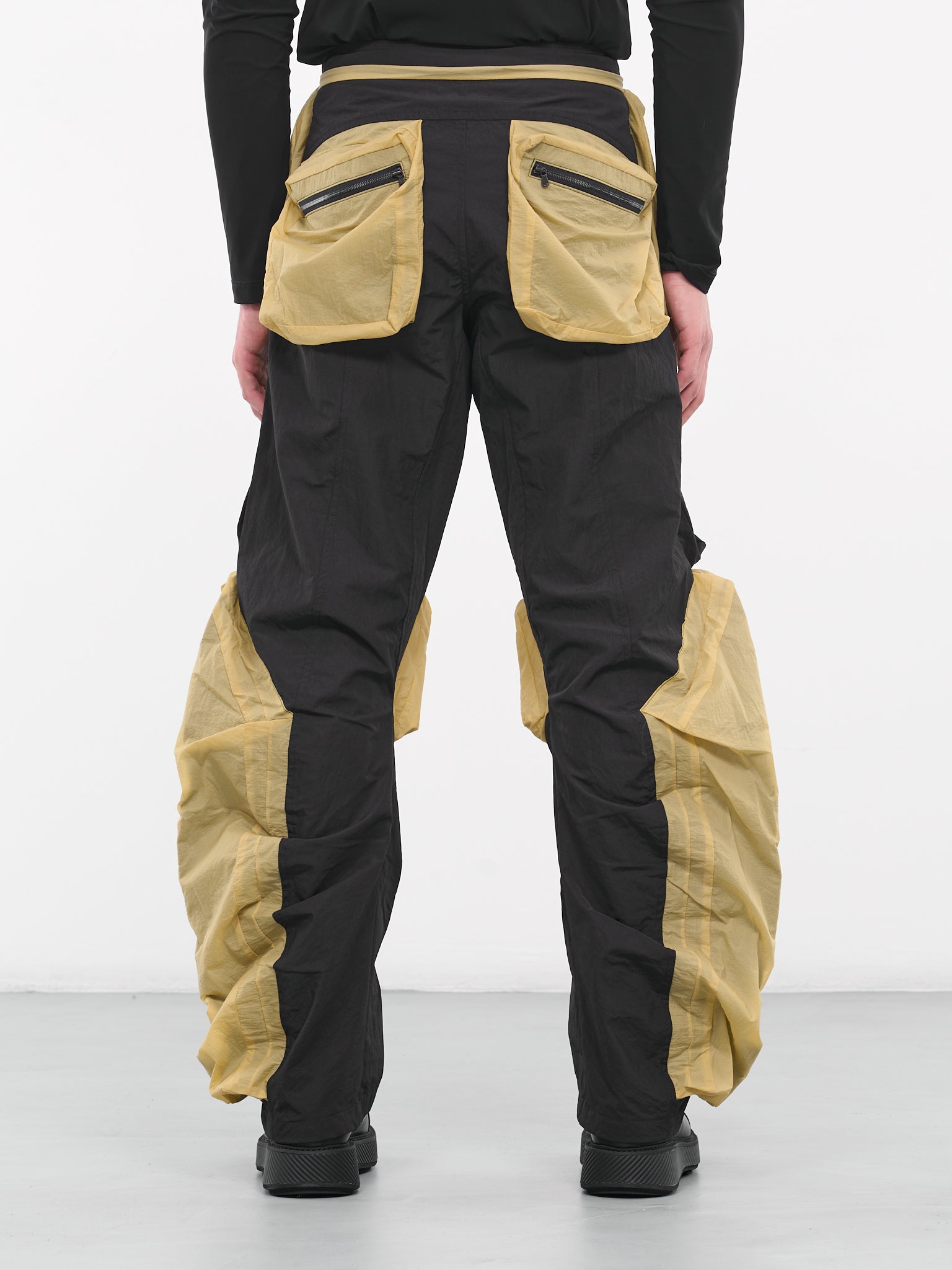 Crustacean Wide Trousers (CA03MB3BK-BLACK)