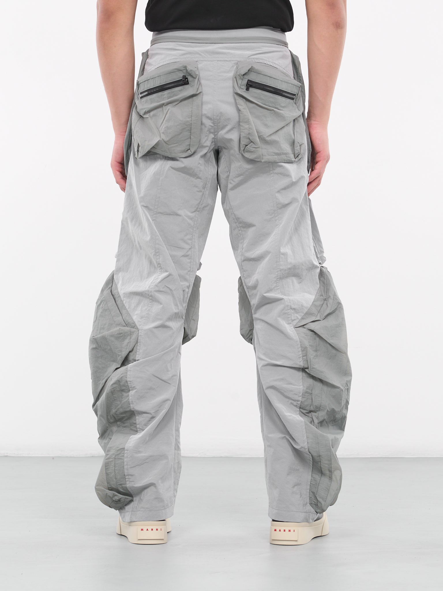 Crustacean Wide Trousers (CA03MB3GR-GREY)