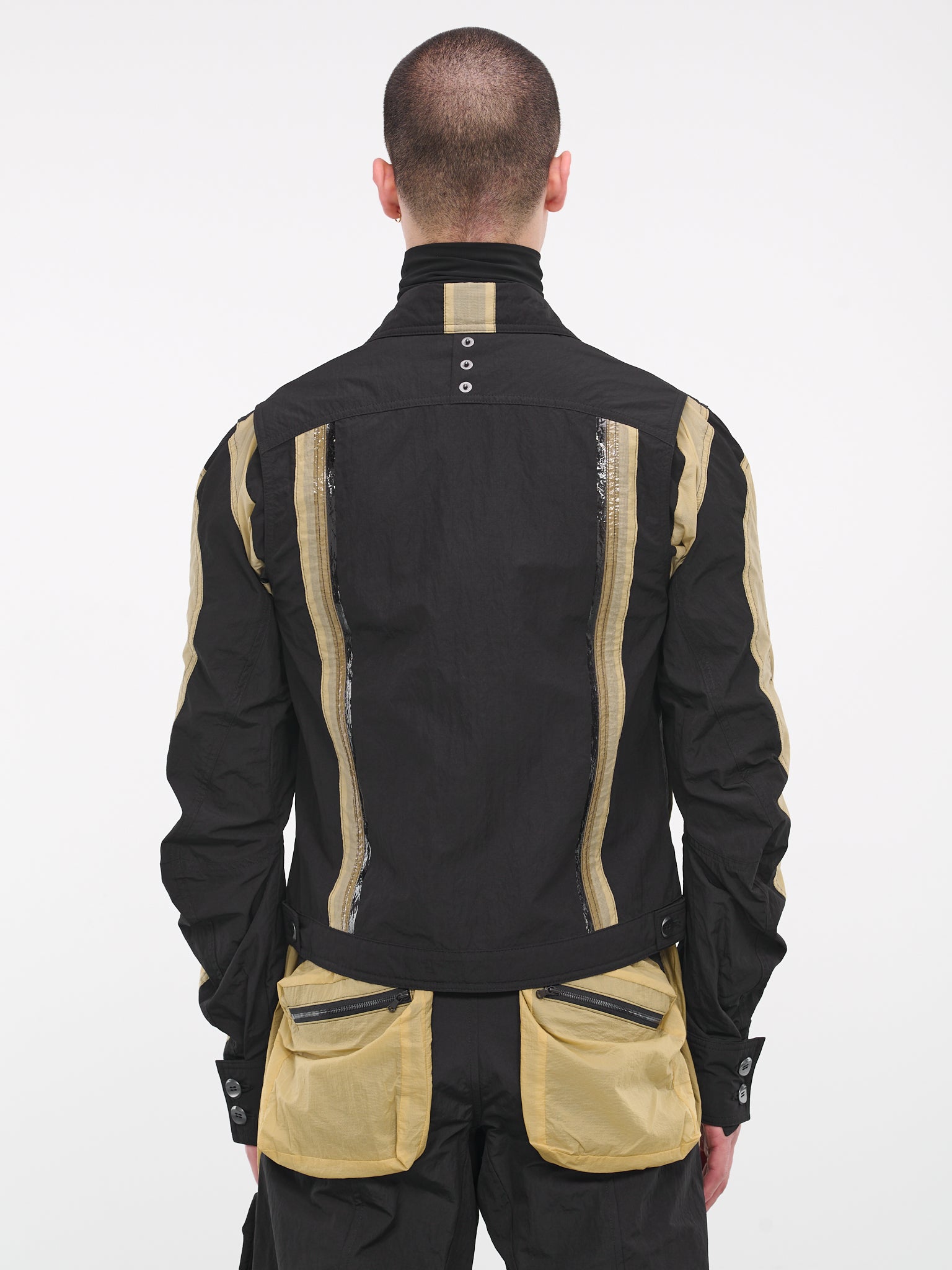 Crustacean Trucker Jacket (CA04CTJ4BK-BLACK)