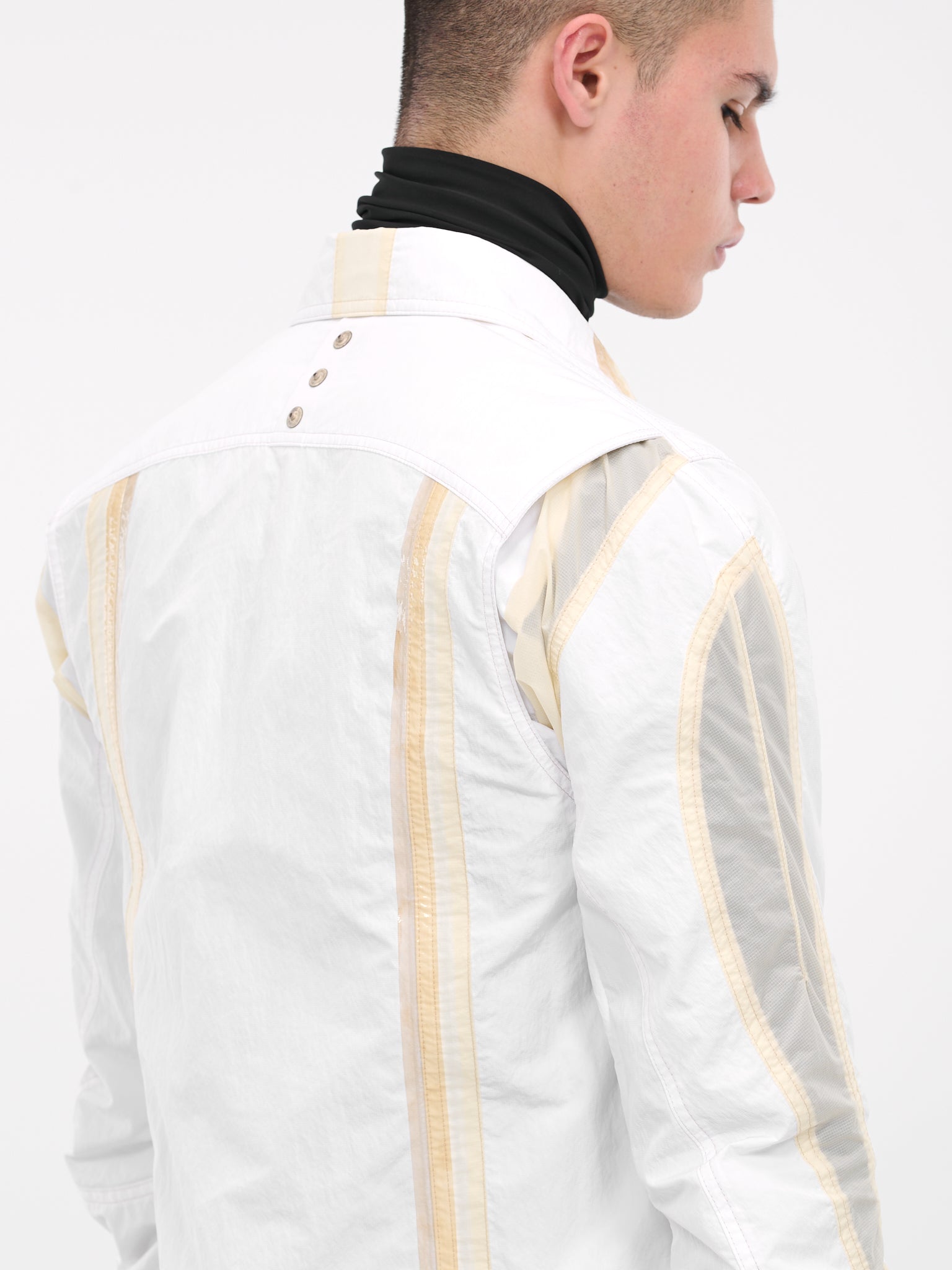 Crustacean Trucker Jacket (CA04CTJ4WH-WHITE)