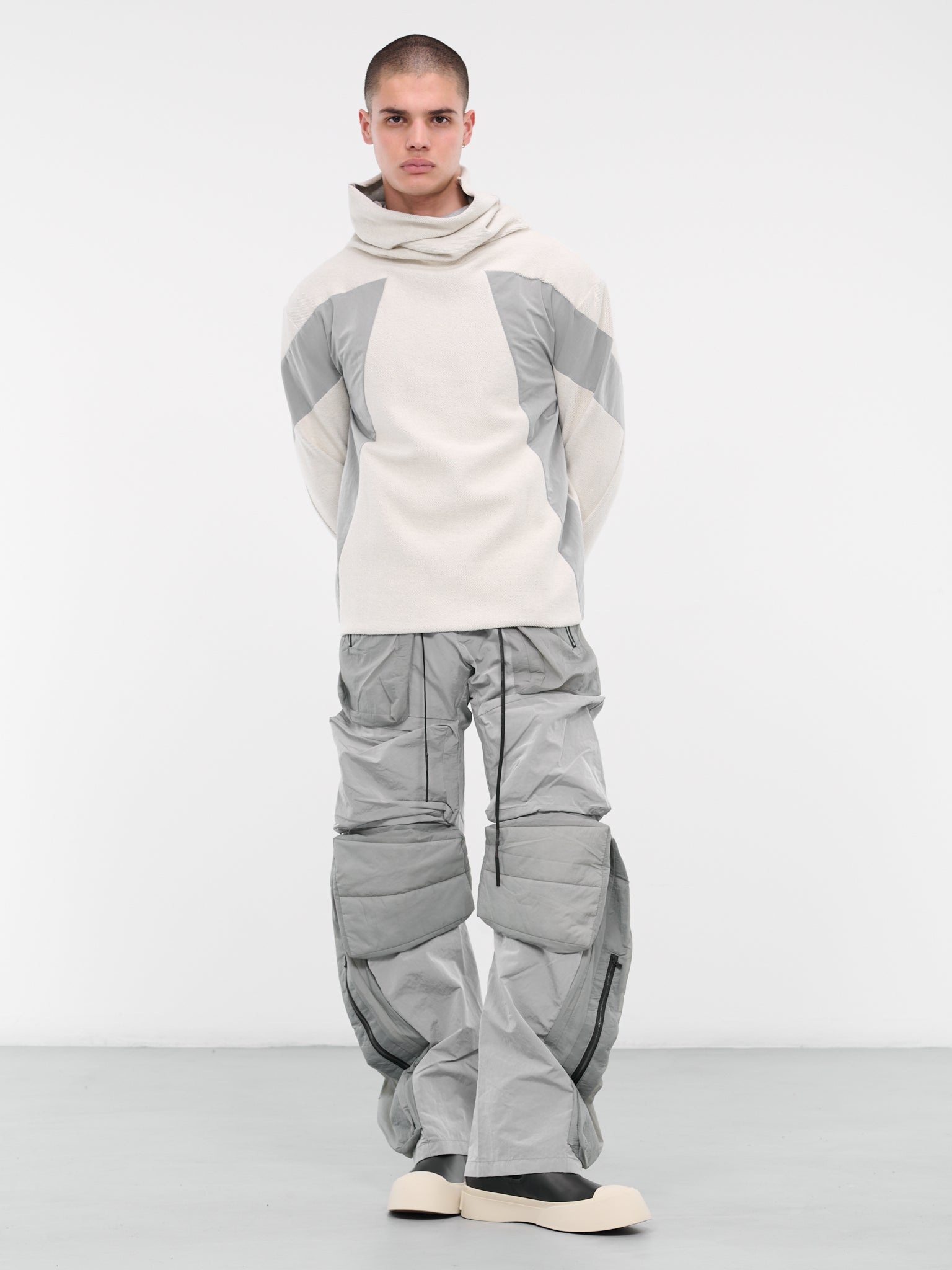 Crustacean Sweater (CA04TJT3CG-CREAM-GREY)