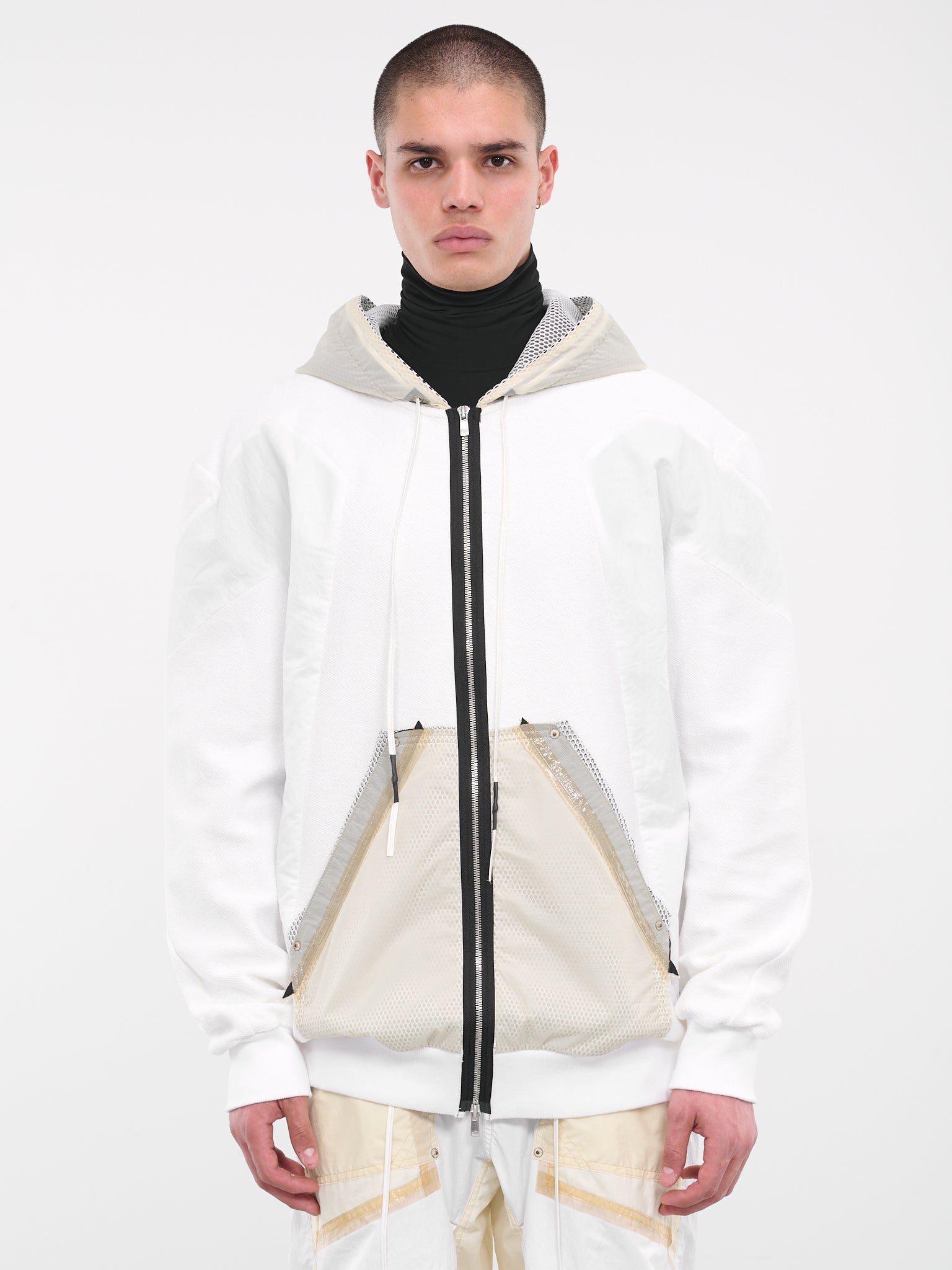 Crustacean Hoodie (CA04ZHJ7WH-WHITE)
