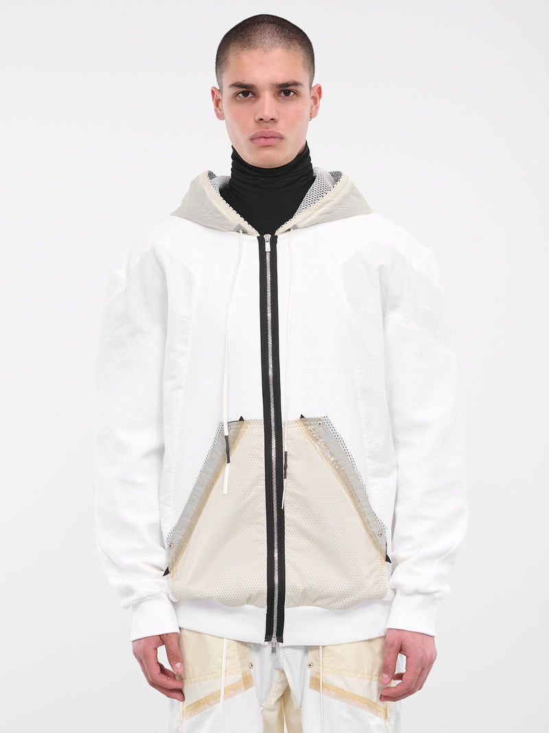 Crustacean Hoodie (CA04ZHJ7WH-WHITE)