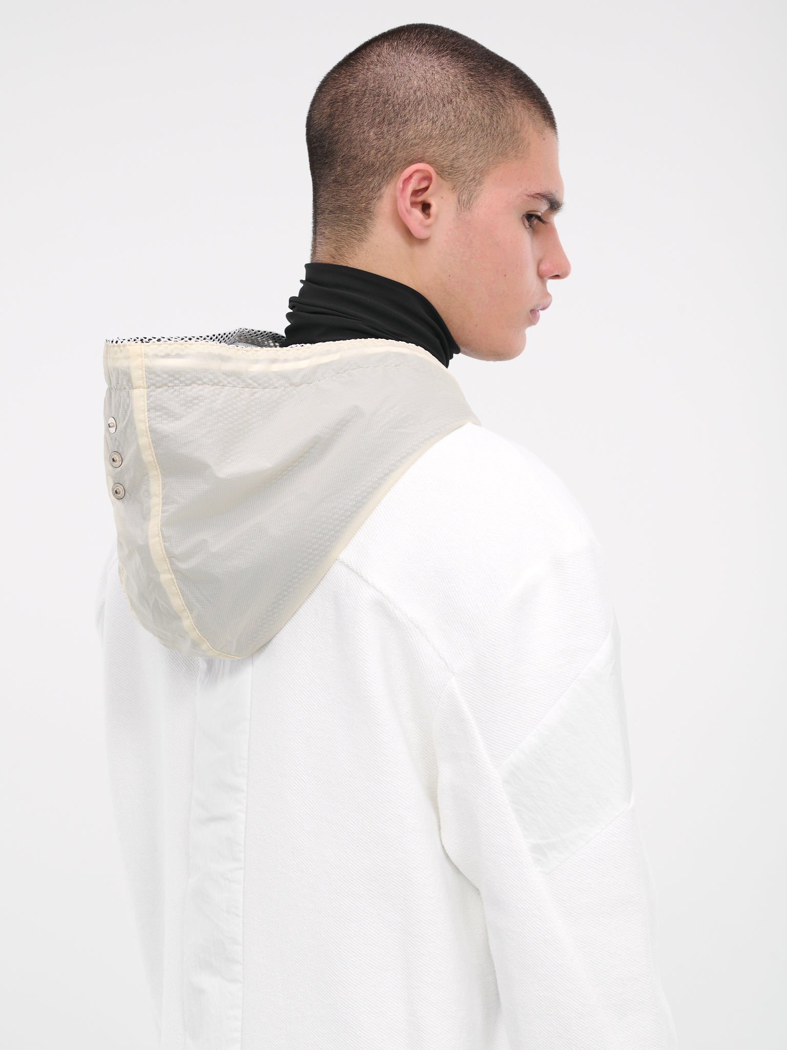 Crustacean Hoodie (CA04ZHJ7WH-WHITE)
