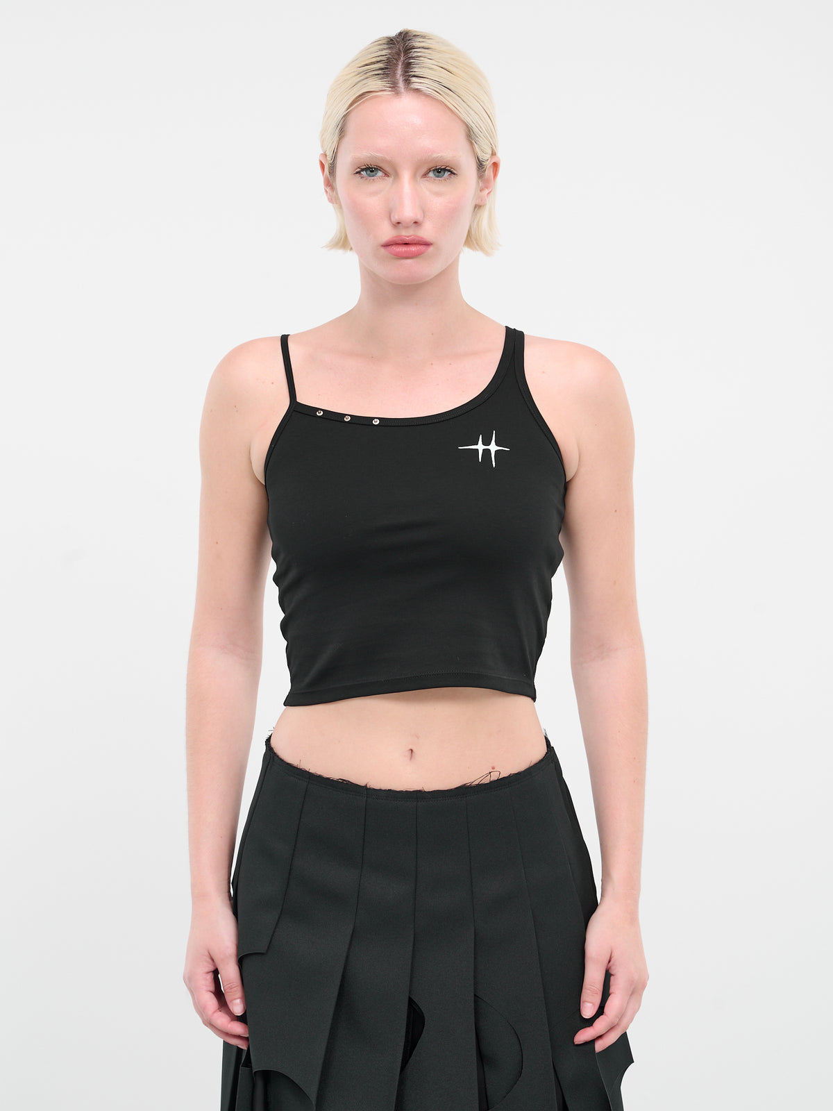 Logo Tank Top (CA05MST8BK-BLACK)