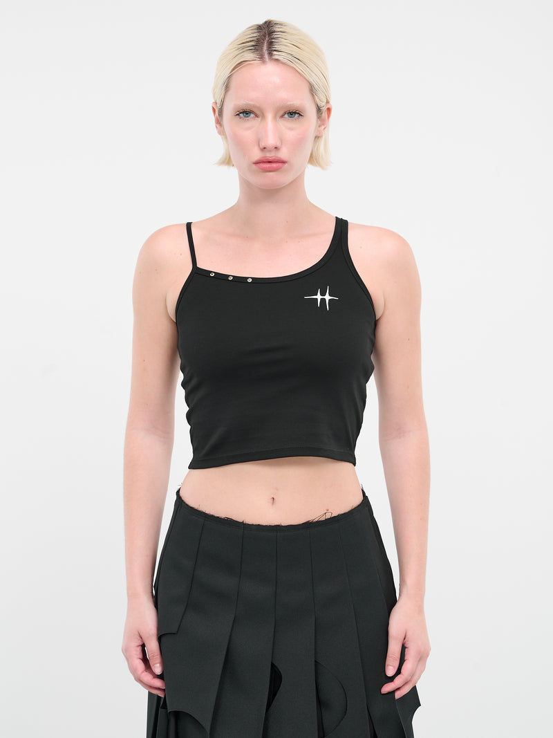 Logo Tank Top (CA05MST8BK-BLACK)