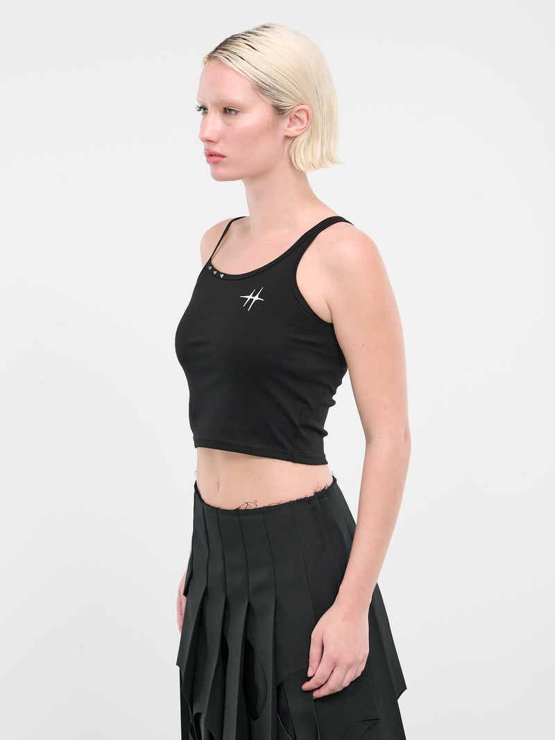 Logo Tank Top (CA05MST8BK-BLACK)