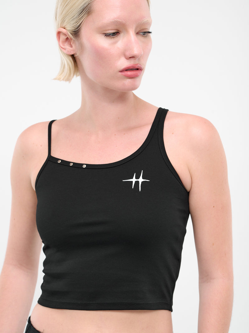 Logo Tank Top (CA05MST8BK-BLACK)
