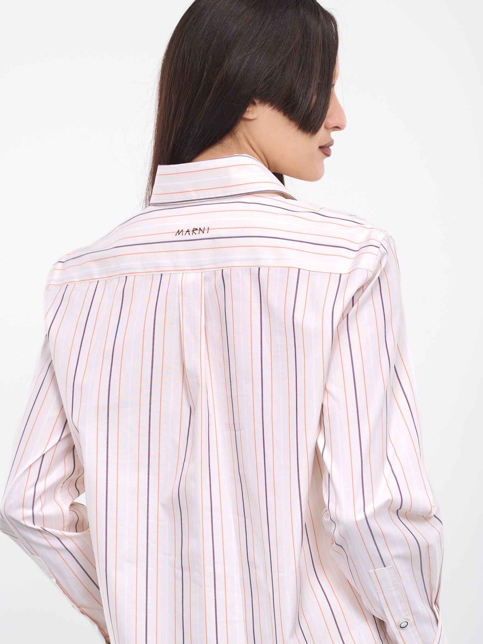 Striped Shirt (CAMA0103S4-UTC313-IVORY)