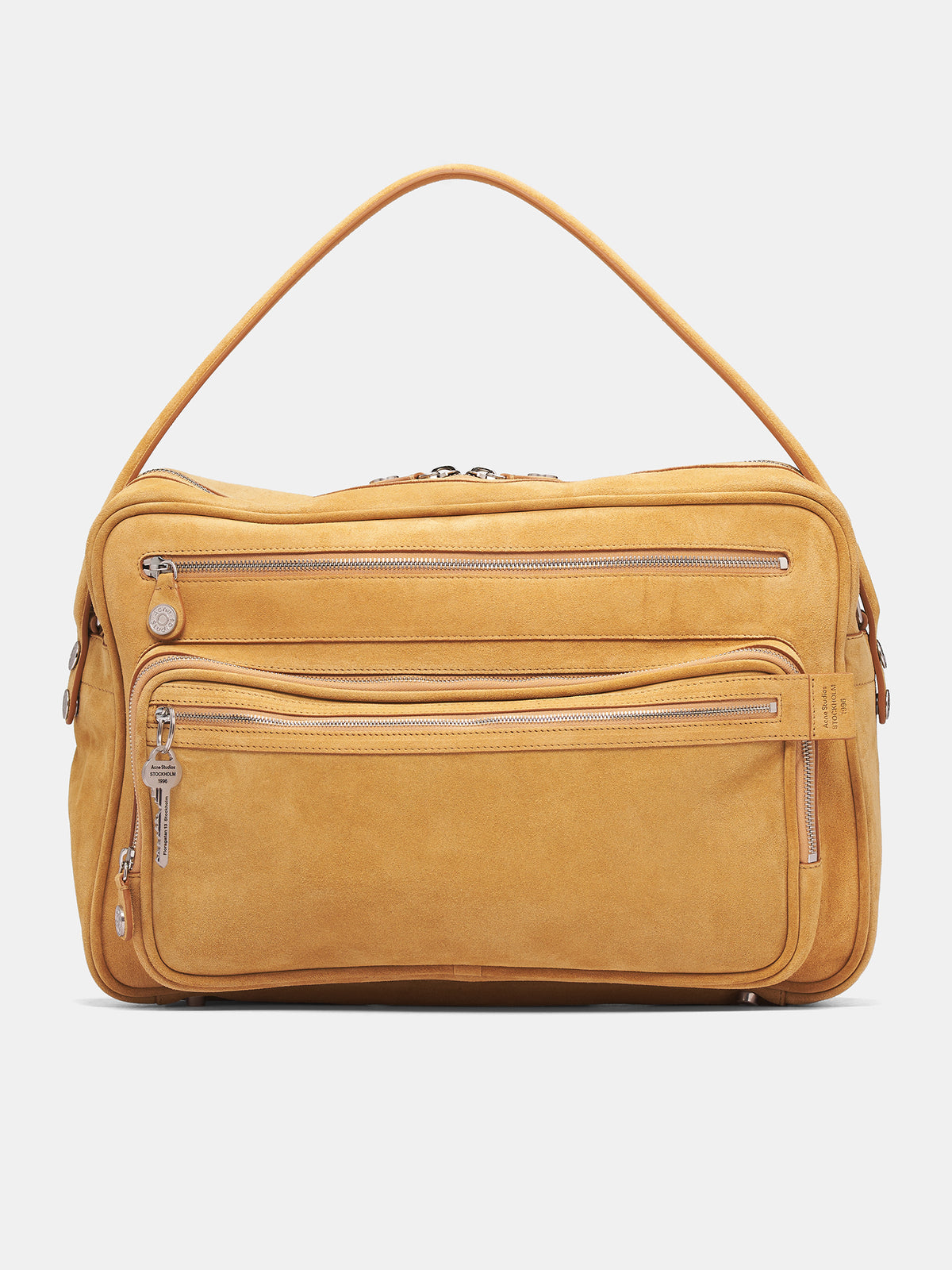 Beige Camero Camere Suede Bag (CAMERO-CAMERA-SUEDE-SESAME-BEI)