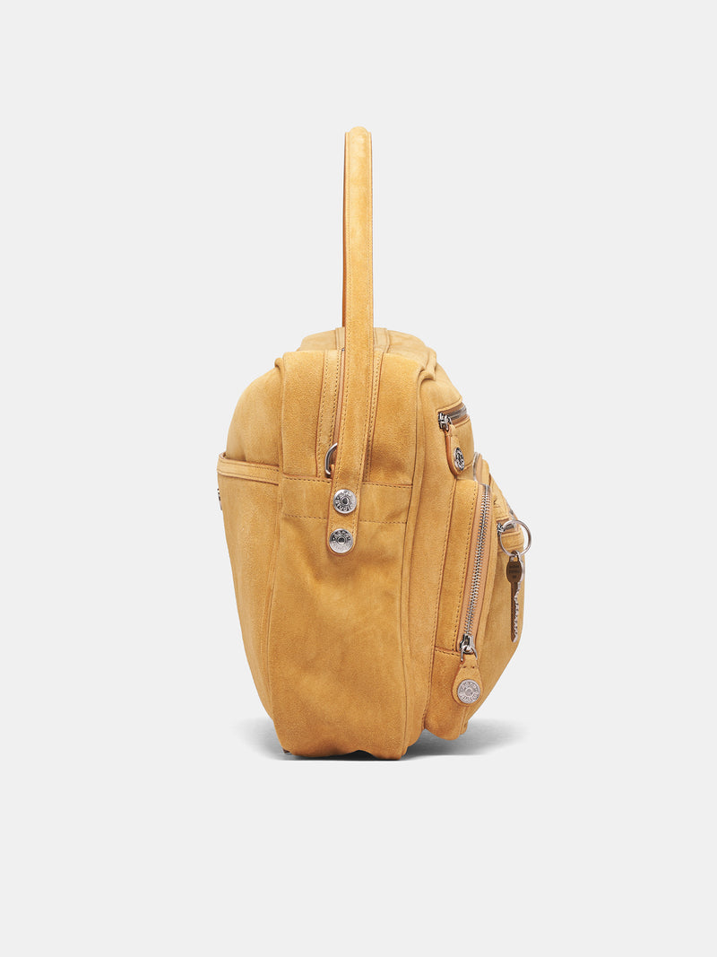 Beige Camero Camere Suede Bag (CAMERO-CAMERA-SUEDE-SESAME-BEI)