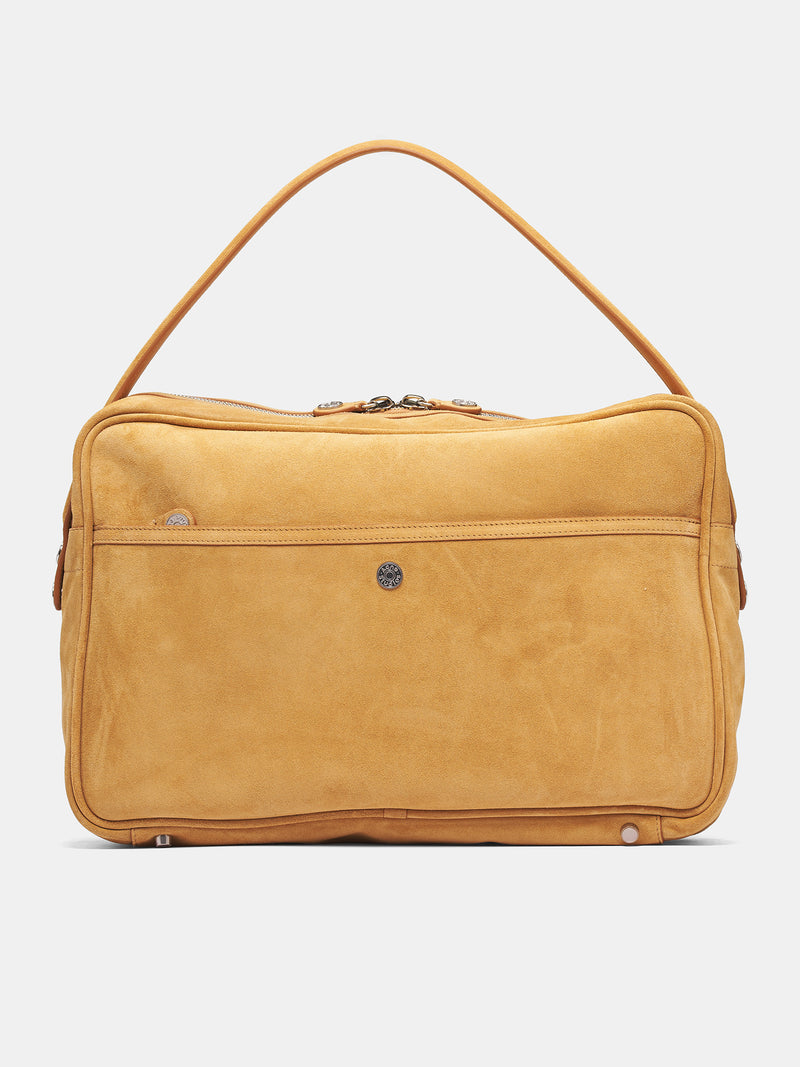 Beige Camero Camere Suede Bag (CAMERO-CAMERA-SUEDE-SESAME-BEI)