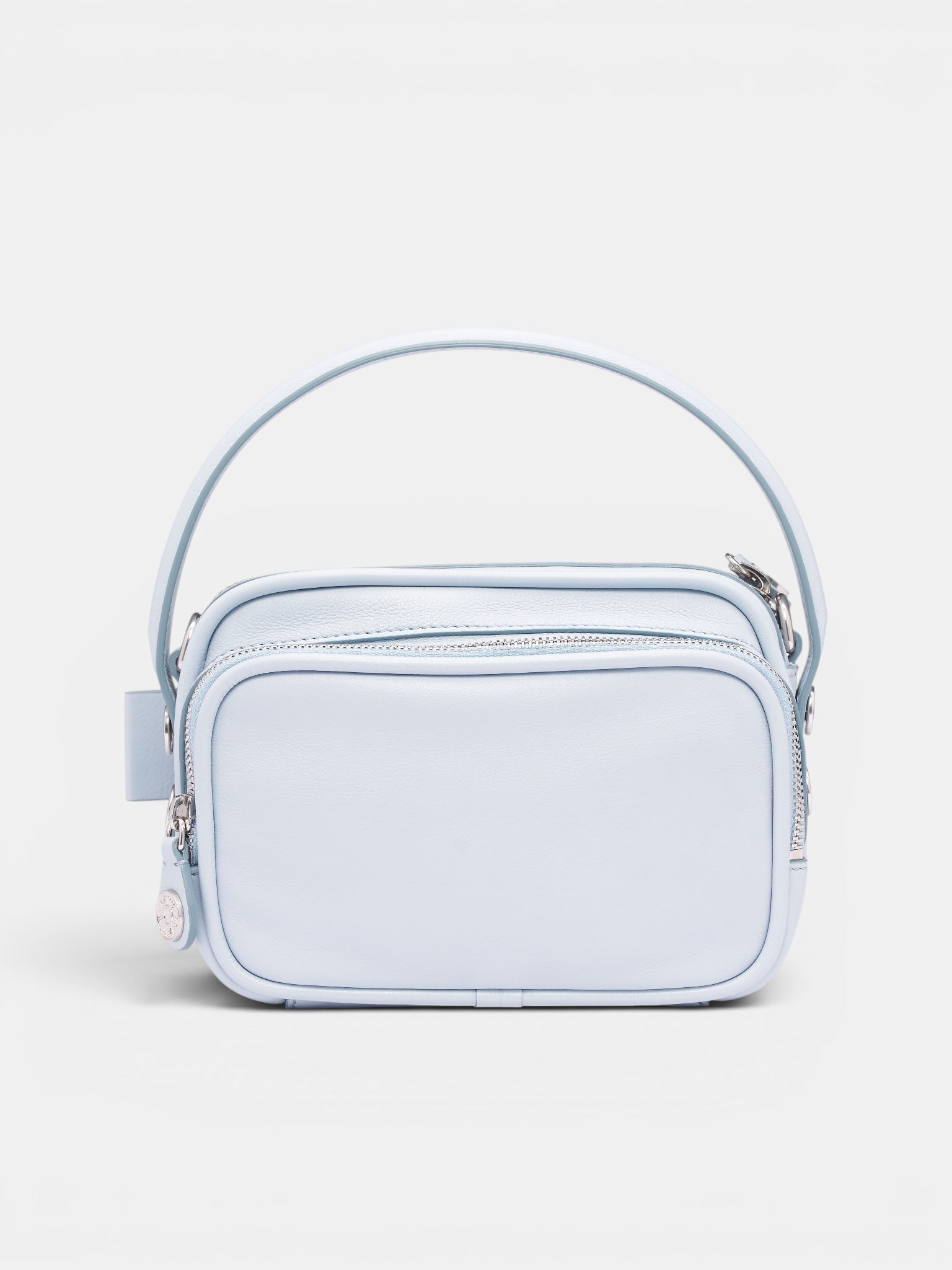 Blue Leather Camero Party Bag (CAMERO-KIT-V-DUSTY-BLUE)