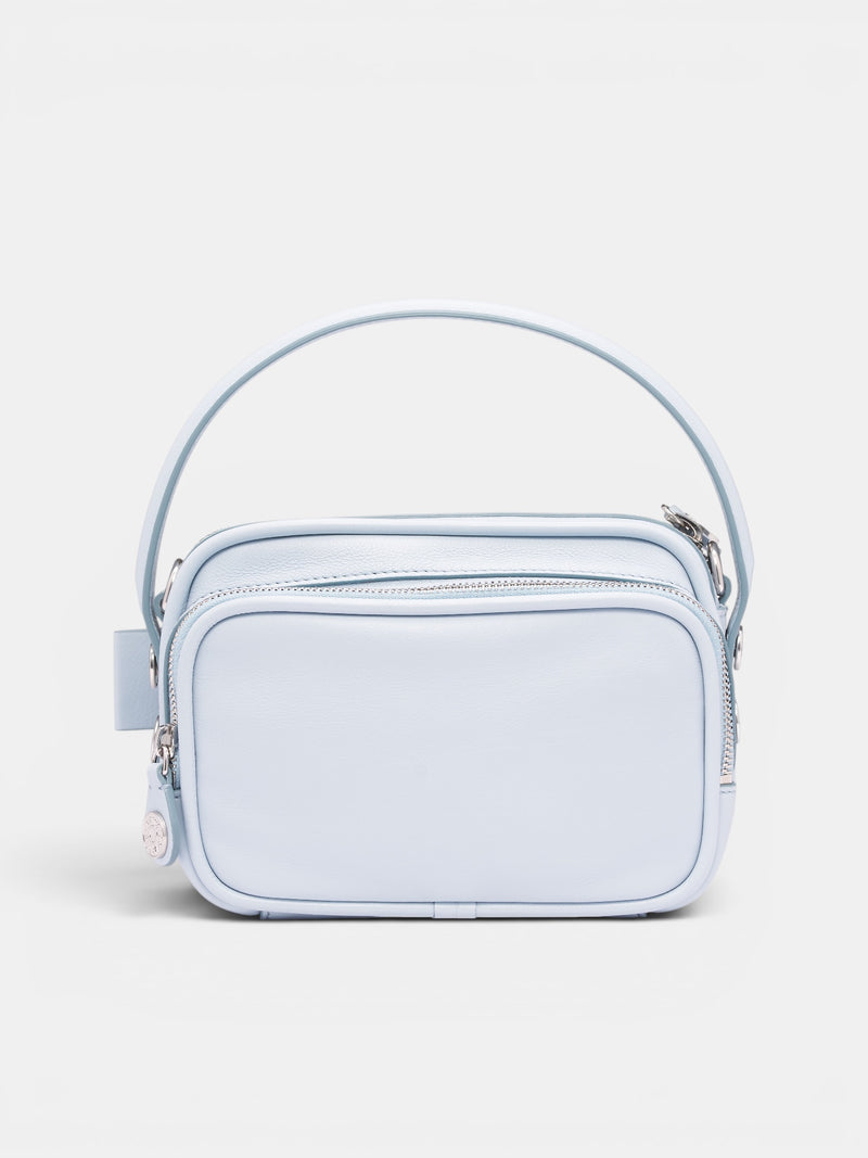 Blue Leather Camero Party Bag (CAMERO-KIT-V-DUSTY-BLUE)