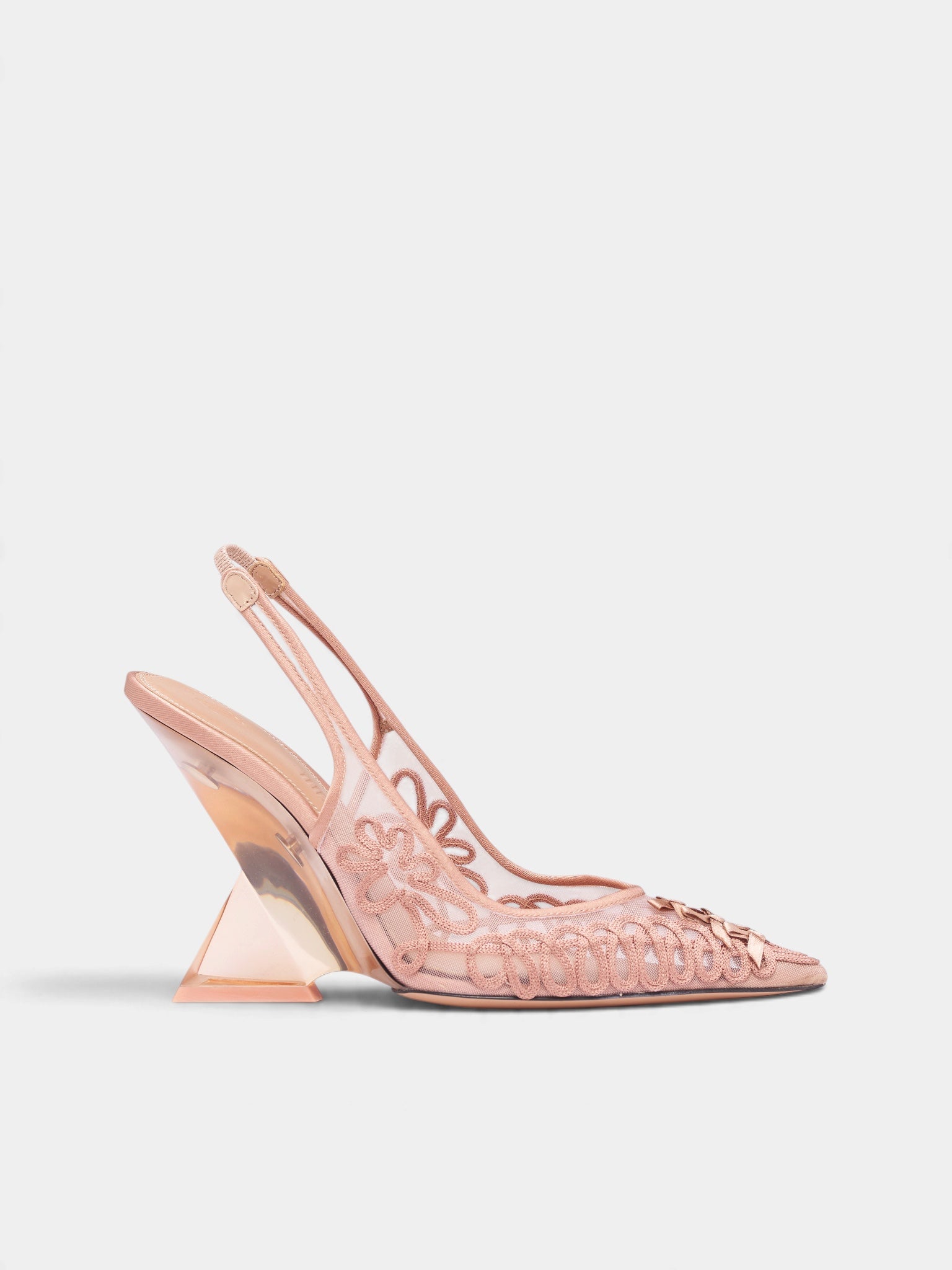 Pink Cheope Slingback Heels (CAPWSH00779-PALE-PINK)
