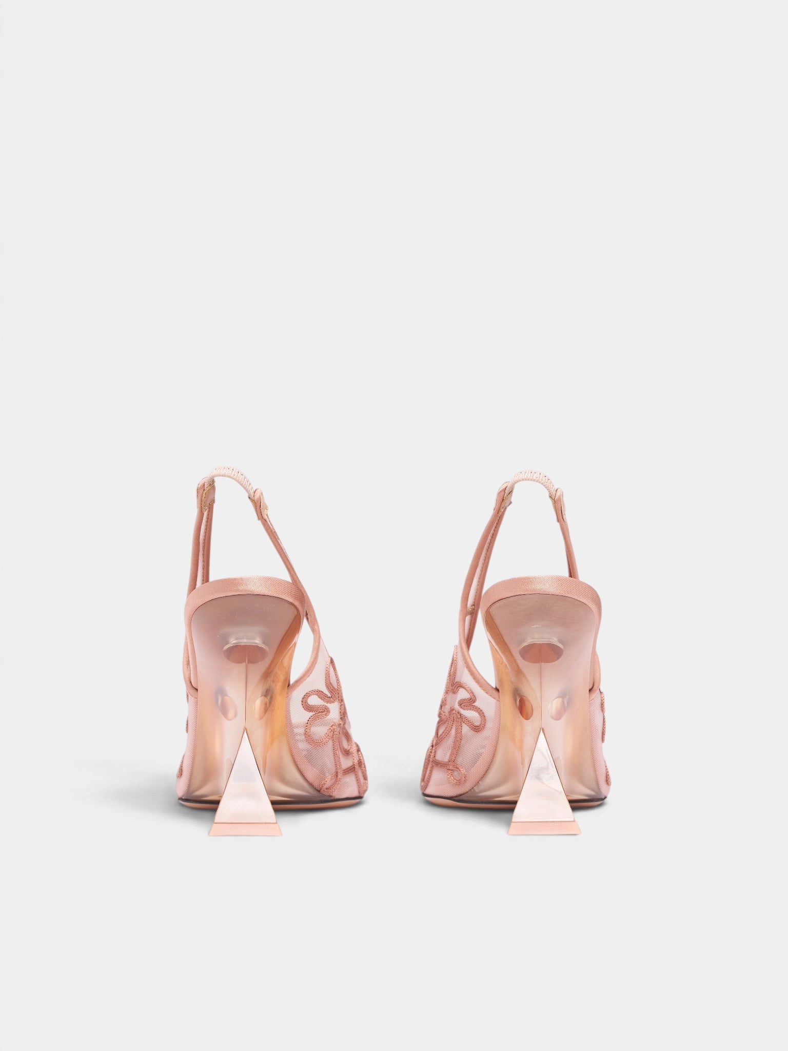 Pink Cheope Slingback Heels (CAPWSH00779-PALE-PINK)