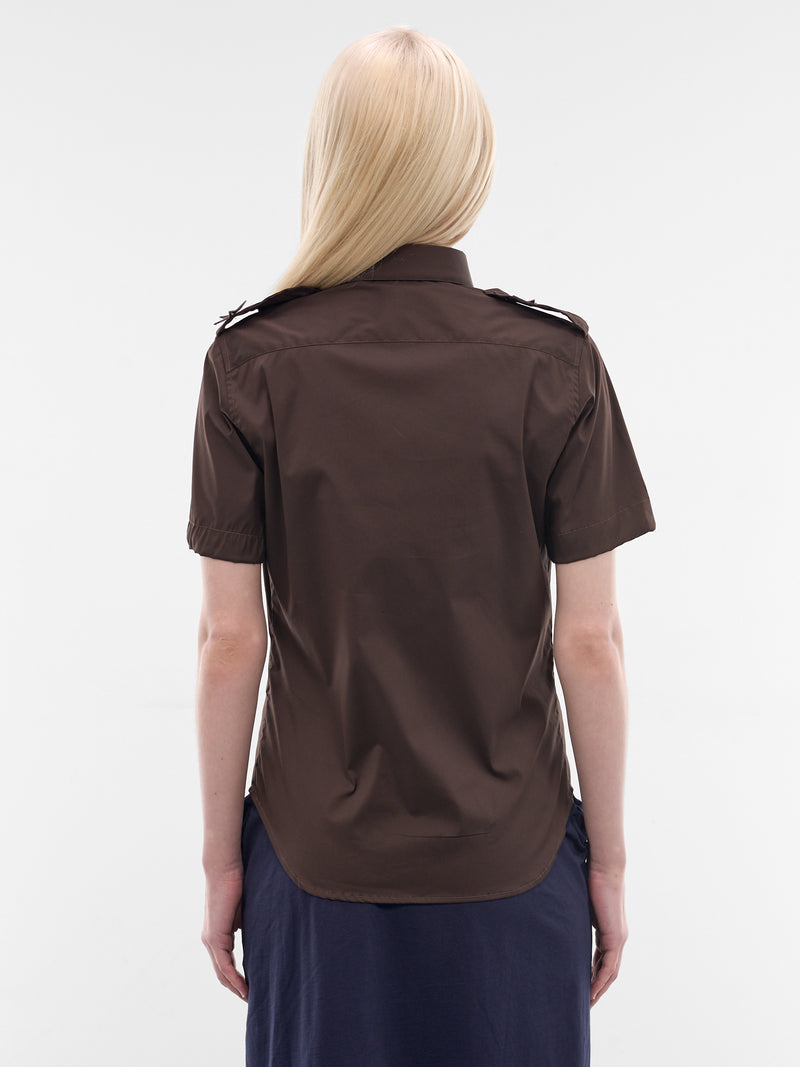 JULIE KEGELS Military Shirt | H.Lorenzo - back